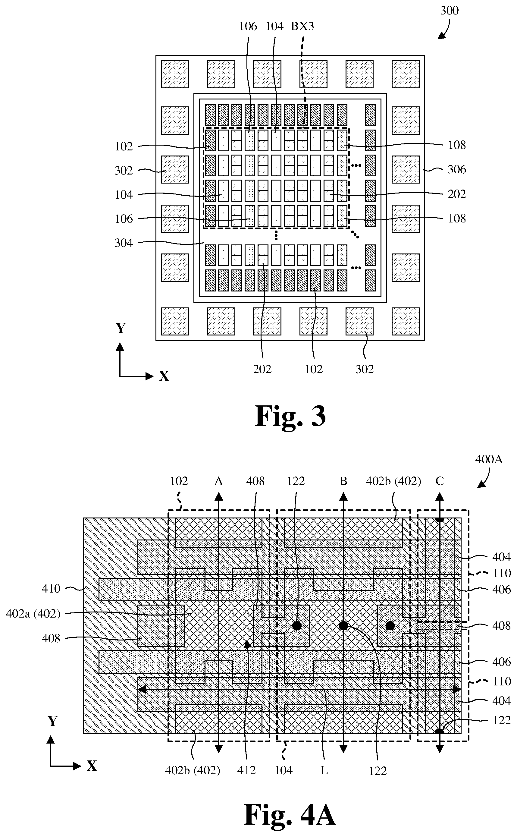 Patent US12101931 Figure 3 – Strap-cell architecture for embedded memory