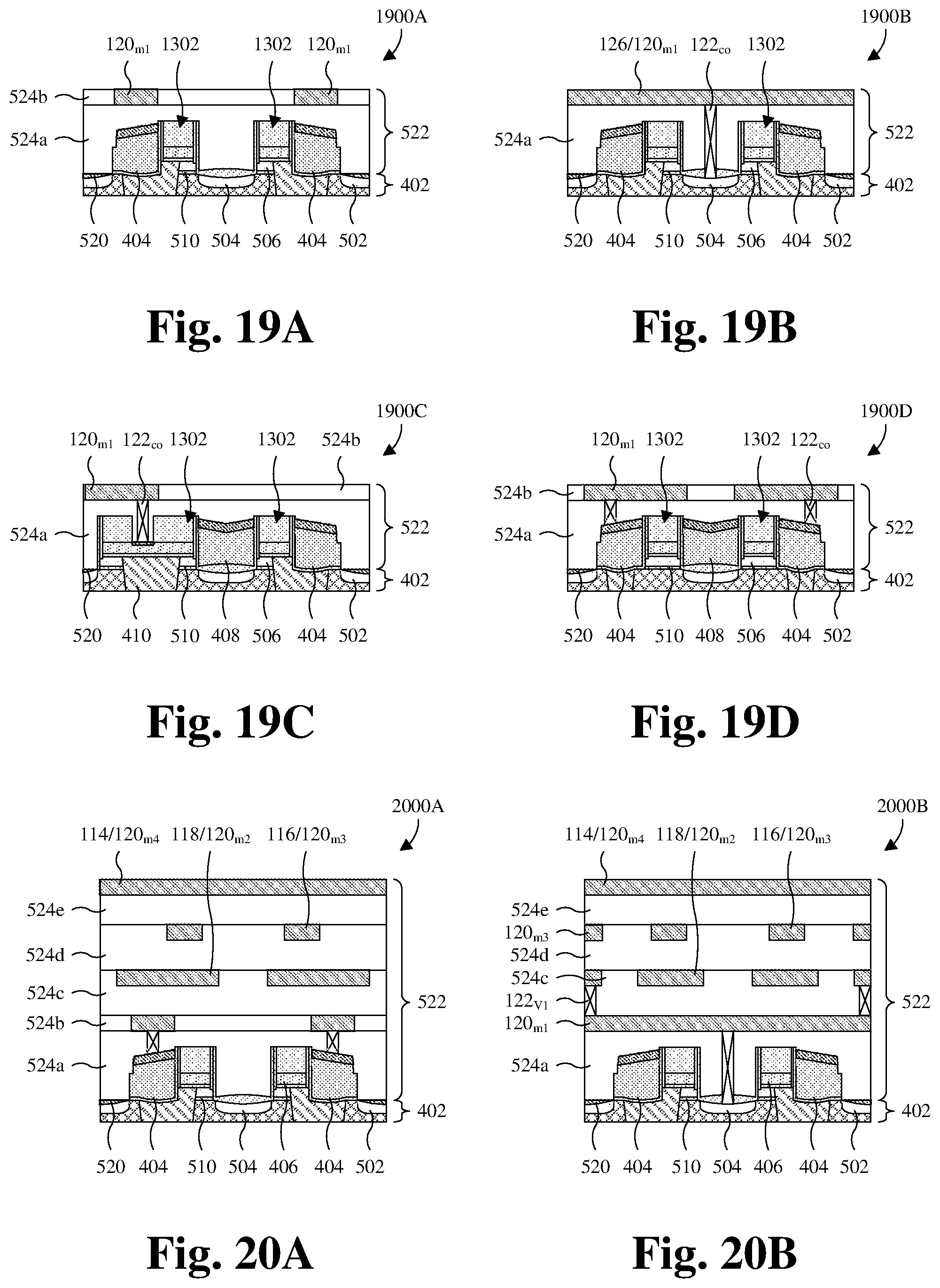 Patent US12101931 Figure 20 – Strap-cell architecture for embedded memory