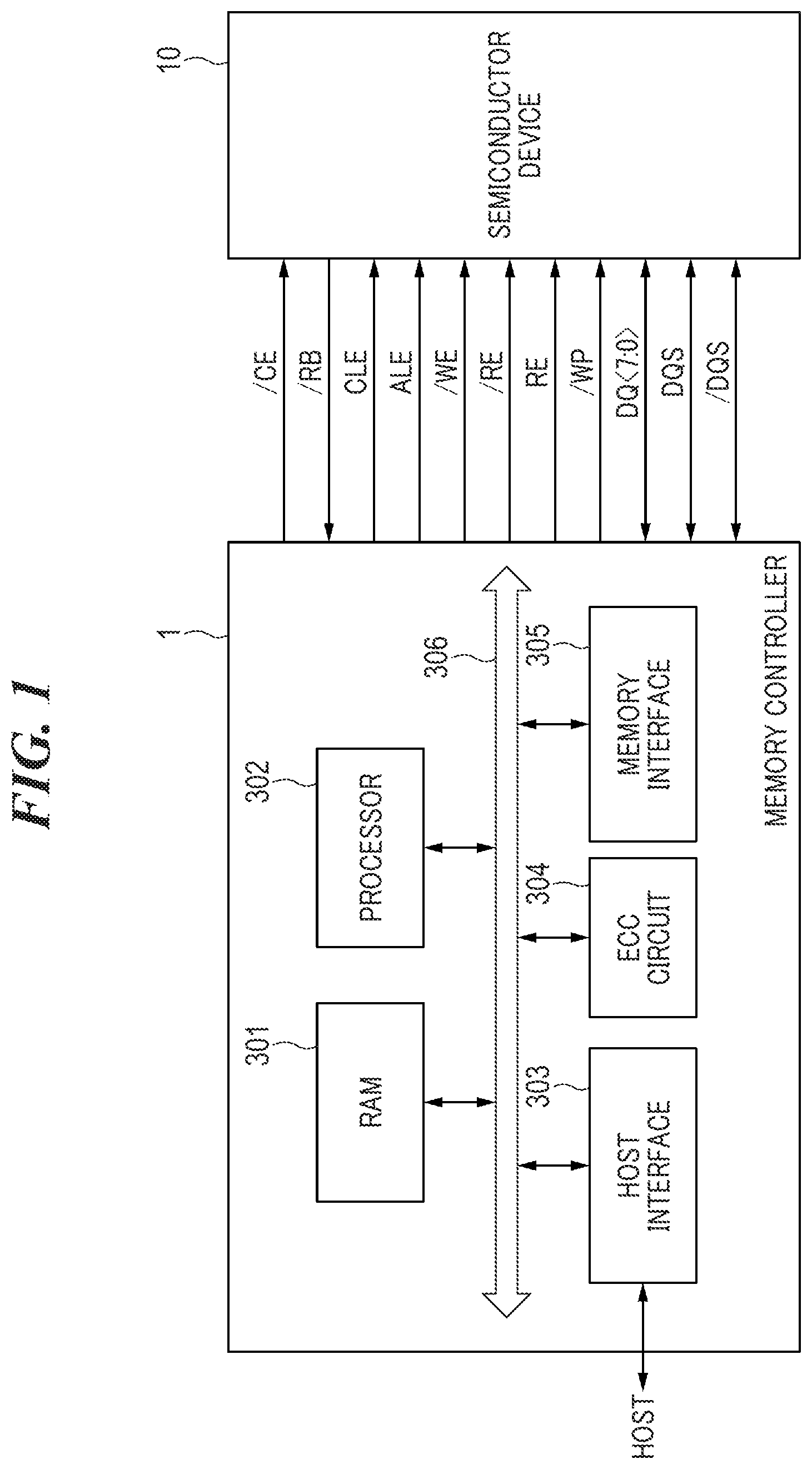 Patent US12101933 — Semiconductor device and method of manufacturing the same — Figure 1