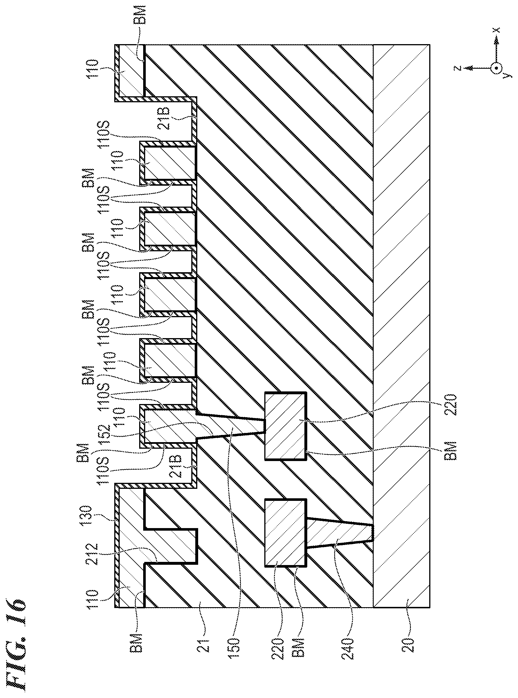 Patent US12101933 Figure 16 – Semiconductor device and method of manufacturing the same