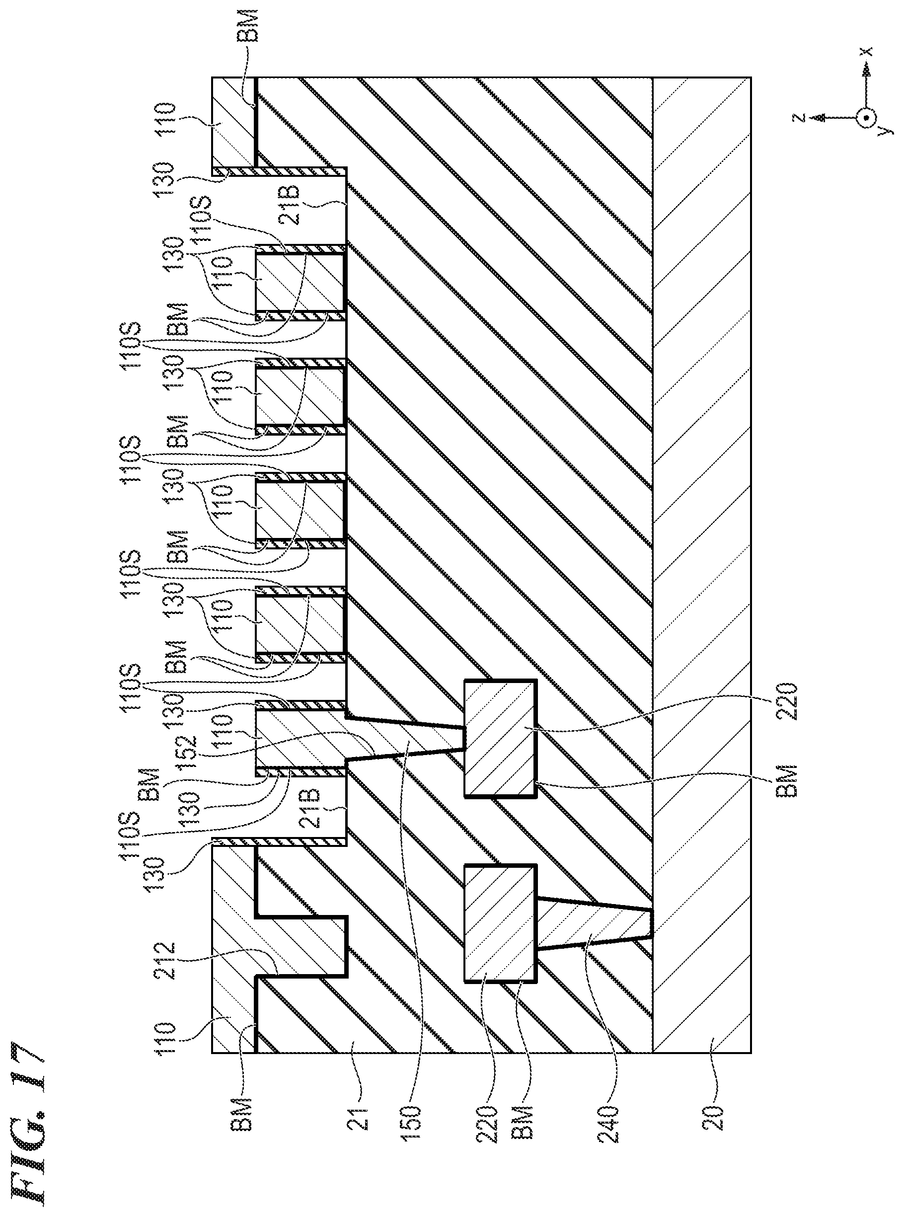 Patent US12101933 Figure 17 – Semiconductor device and method of manufacturing the same