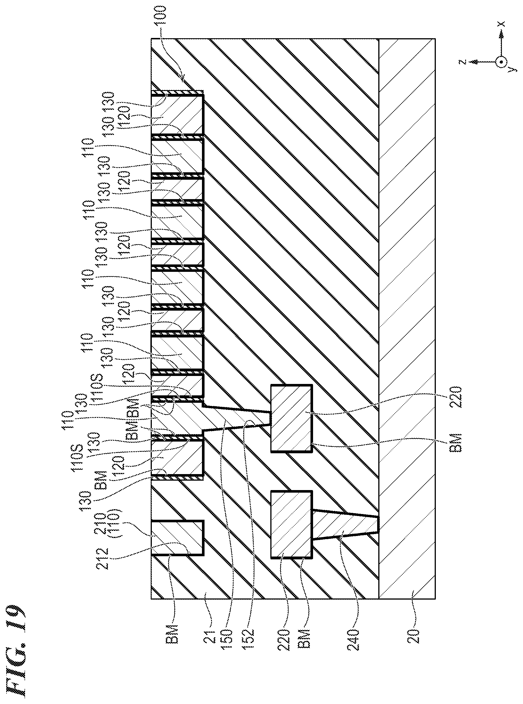 Patent US12101933 Figure 19 – Semiconductor device and method of manufacturing the same