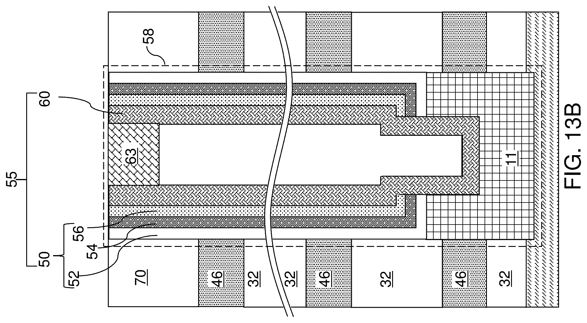 Patent US12101936 Figure 16 – Three dimensional memory device and method of making thereof by forming channel and memory film after word line replacement