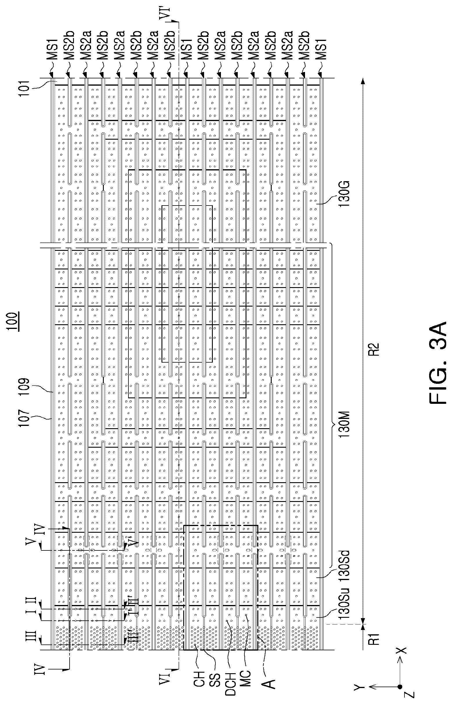Patent US12101937 Figure 3 – 3D semiconductor memory device