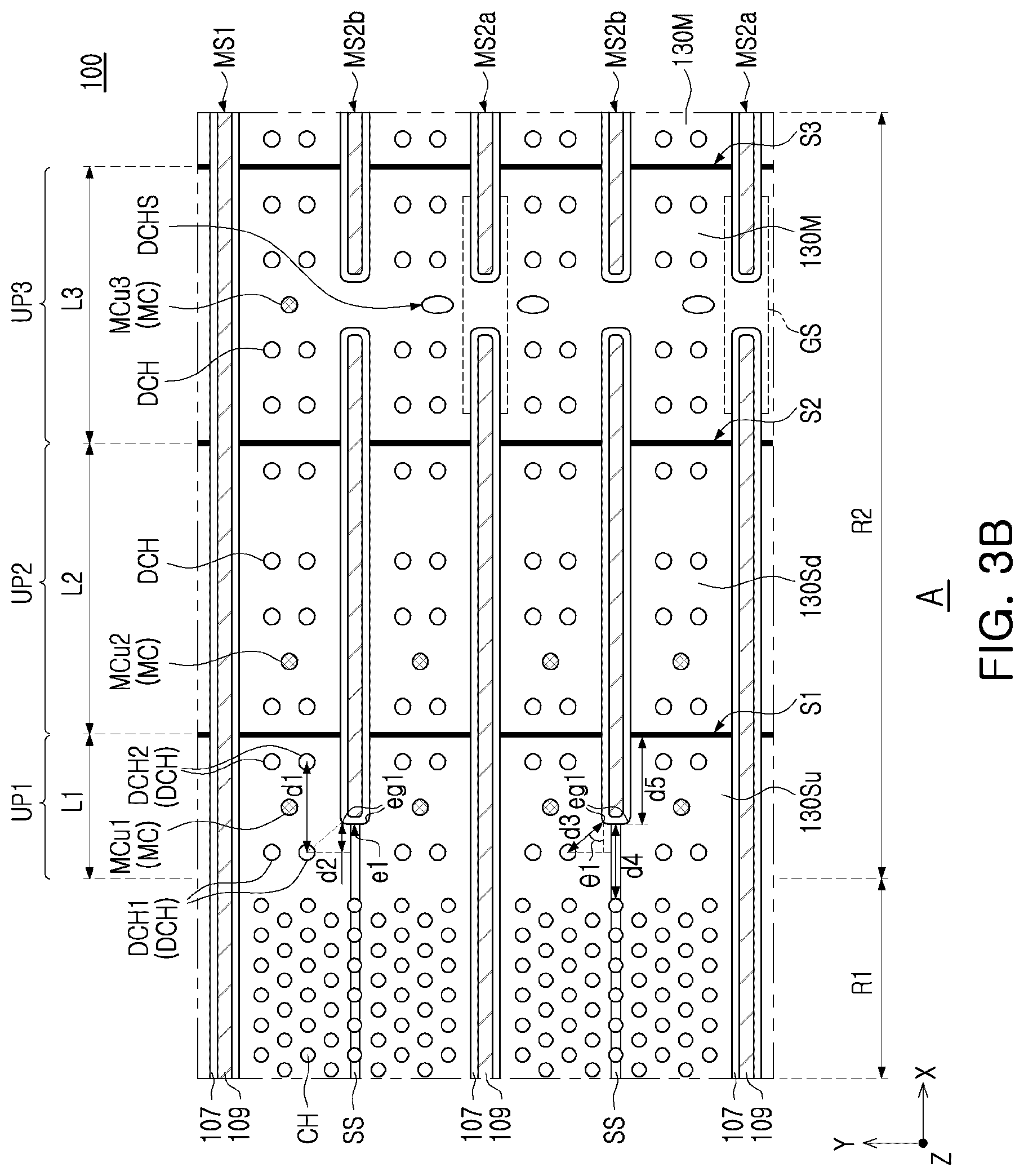 Patent US12101937 Figure 4 – 3D semiconductor memory device