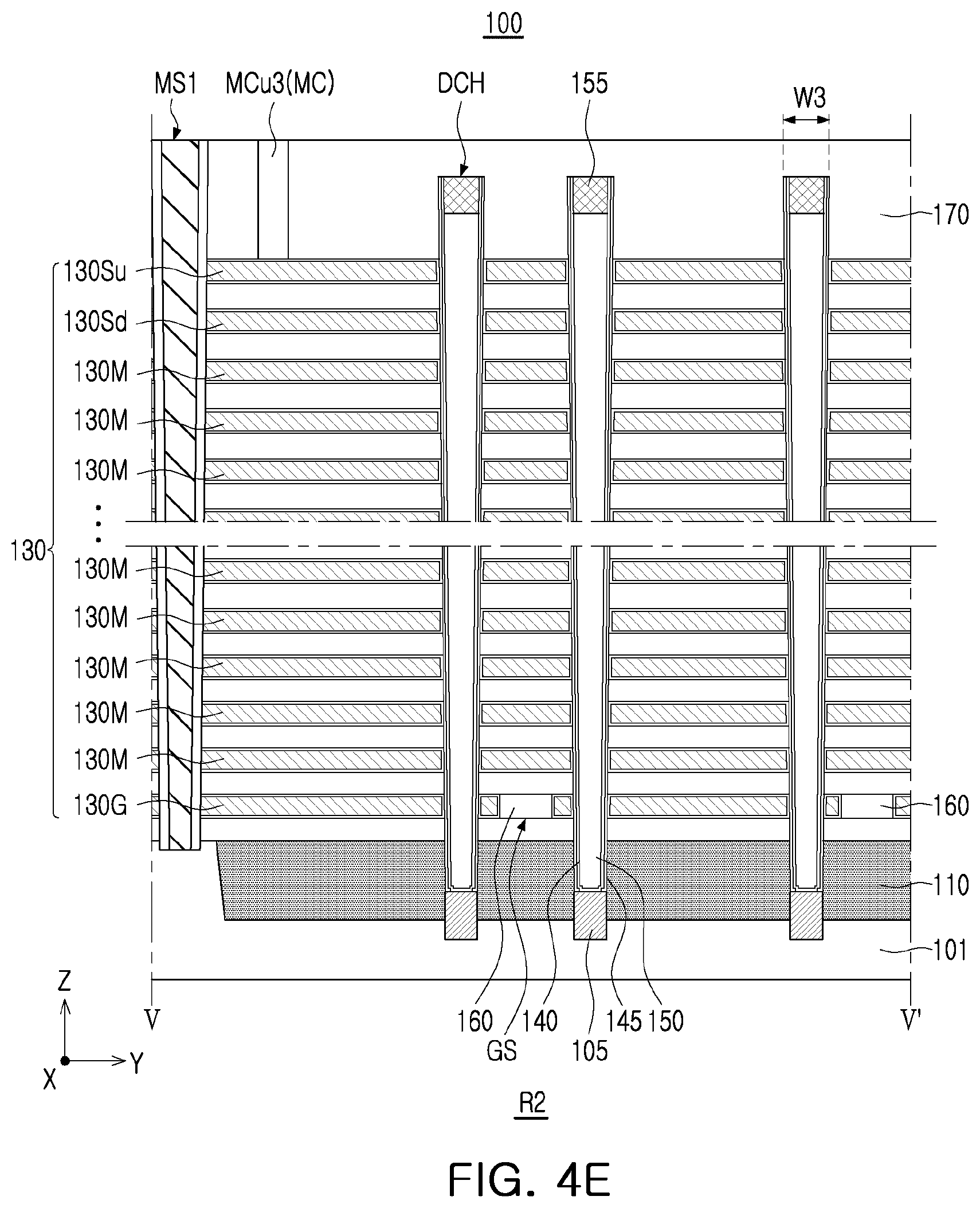Patent US12101937 Figure 9 – 3D semiconductor memory device