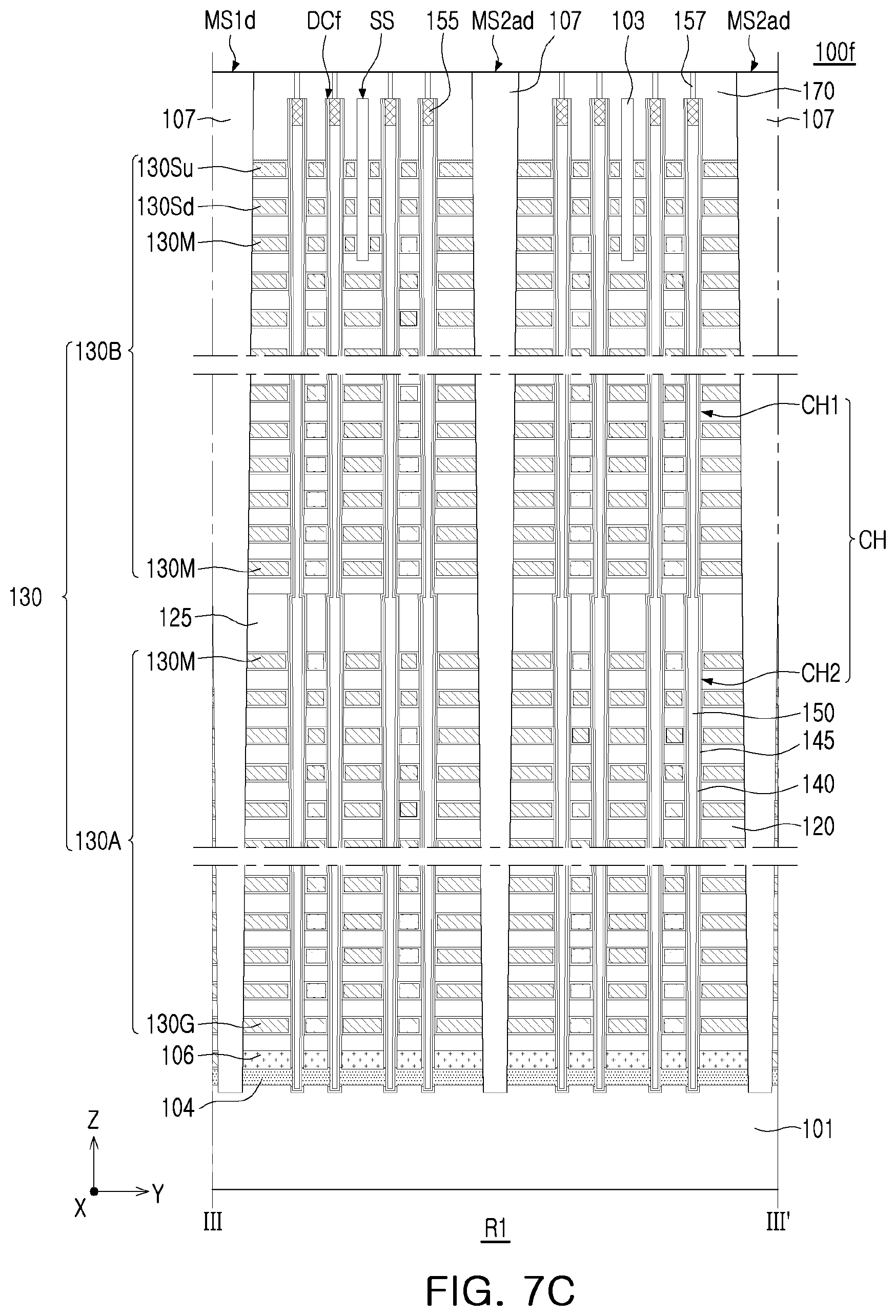 Patent US12101937 Figure 18 – 3D semiconductor memory device