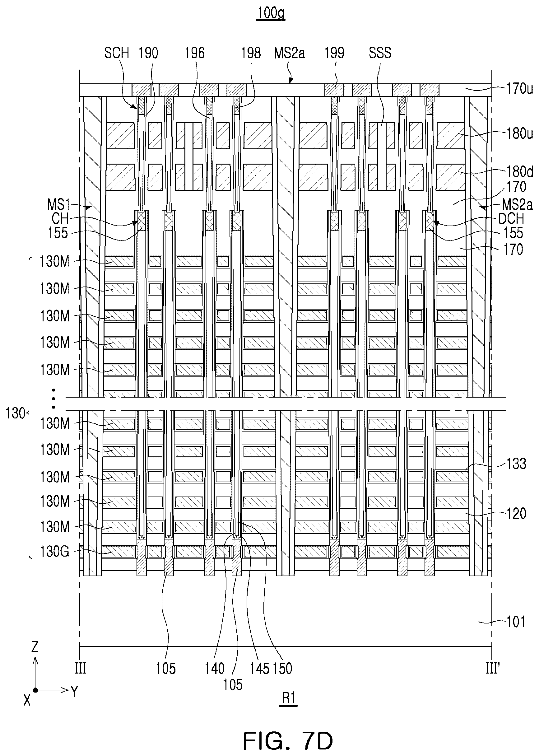 Patent US12101937 Figure 19 – 3D semiconductor memory device