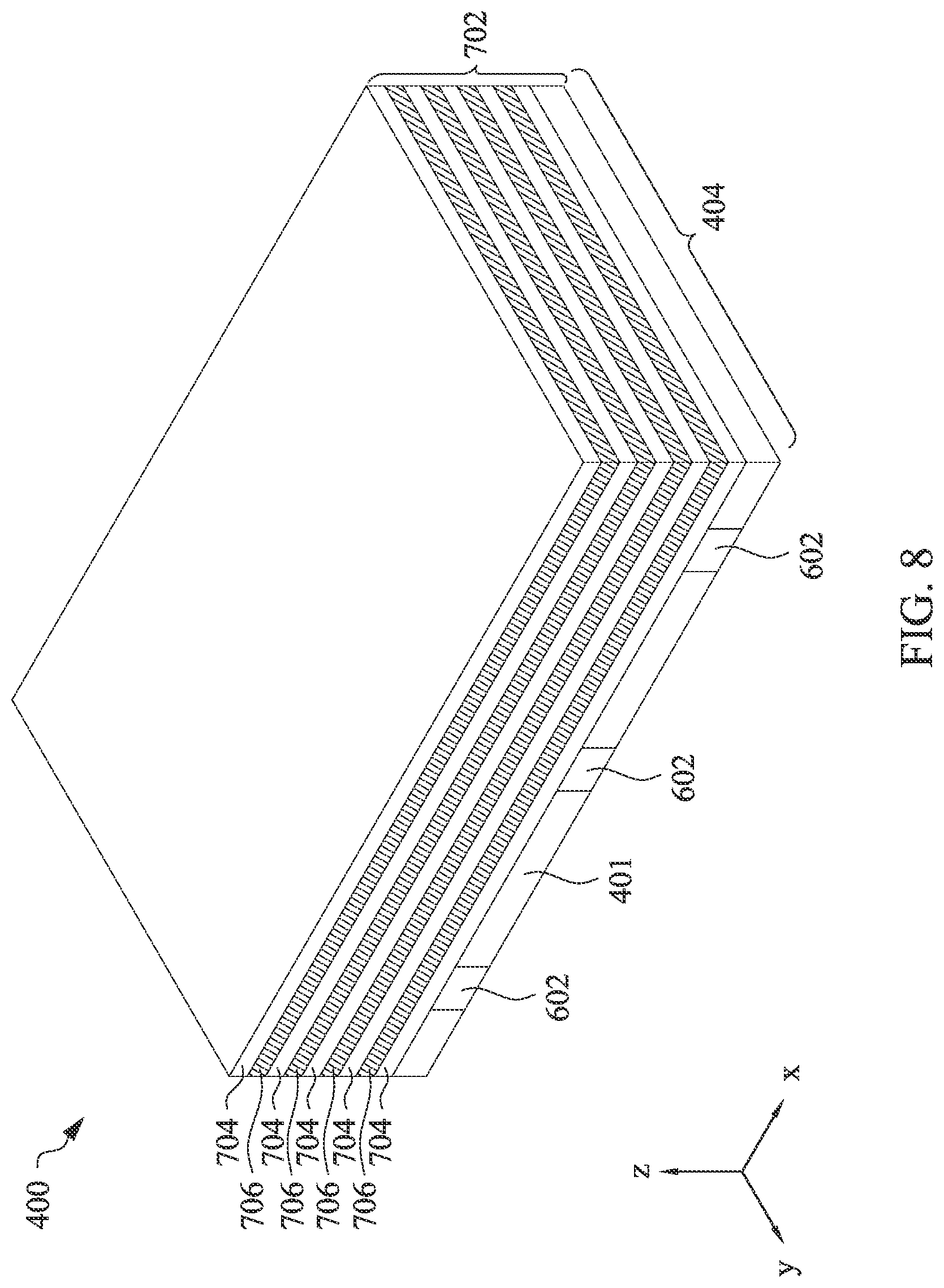 Patent US12101938 Figure 8 – Semiconductor memory devices and methods of manufacturing thereof