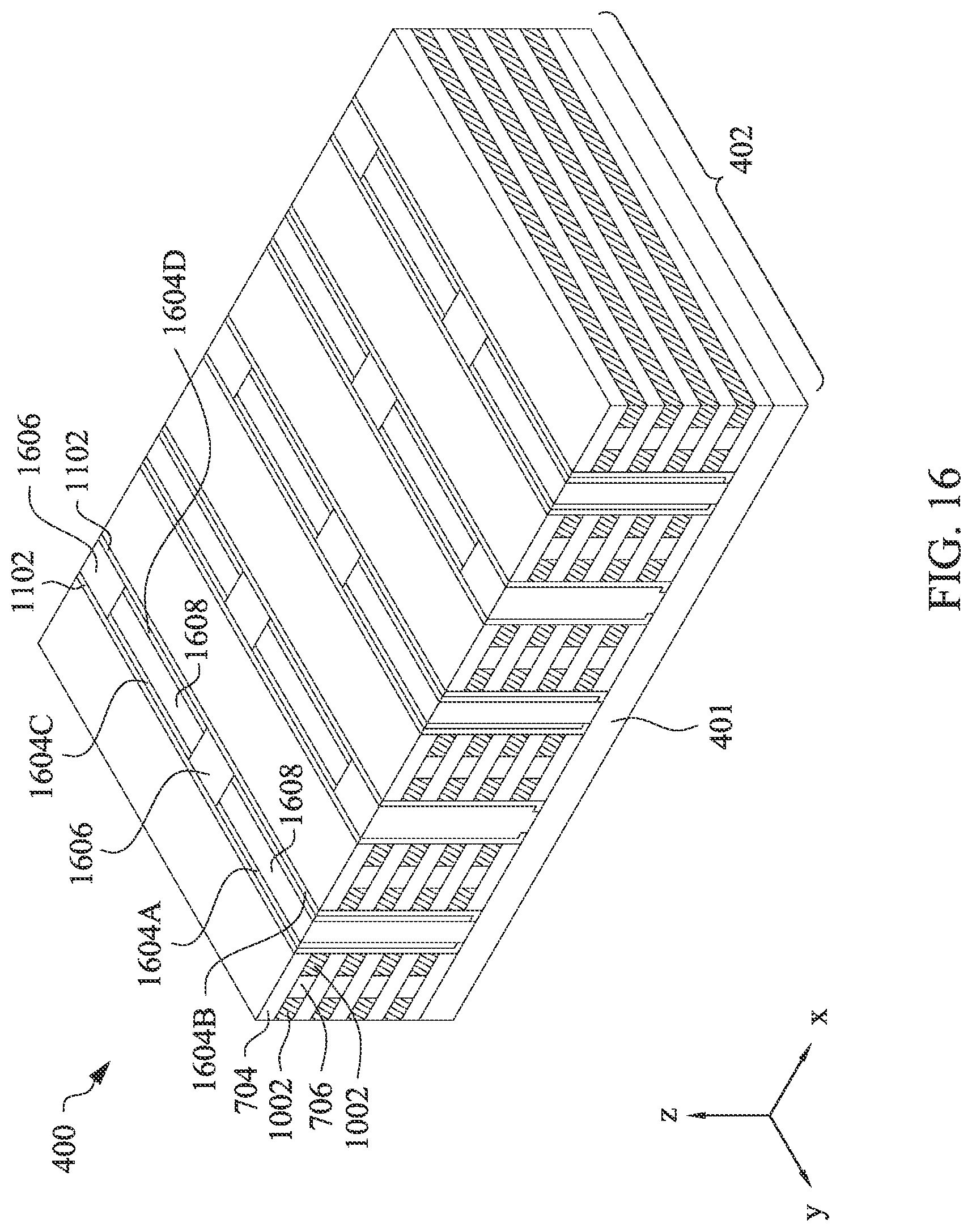 Patent US12101938 Figure 16 – Semiconductor memory devices and methods of manufacturing thereof
