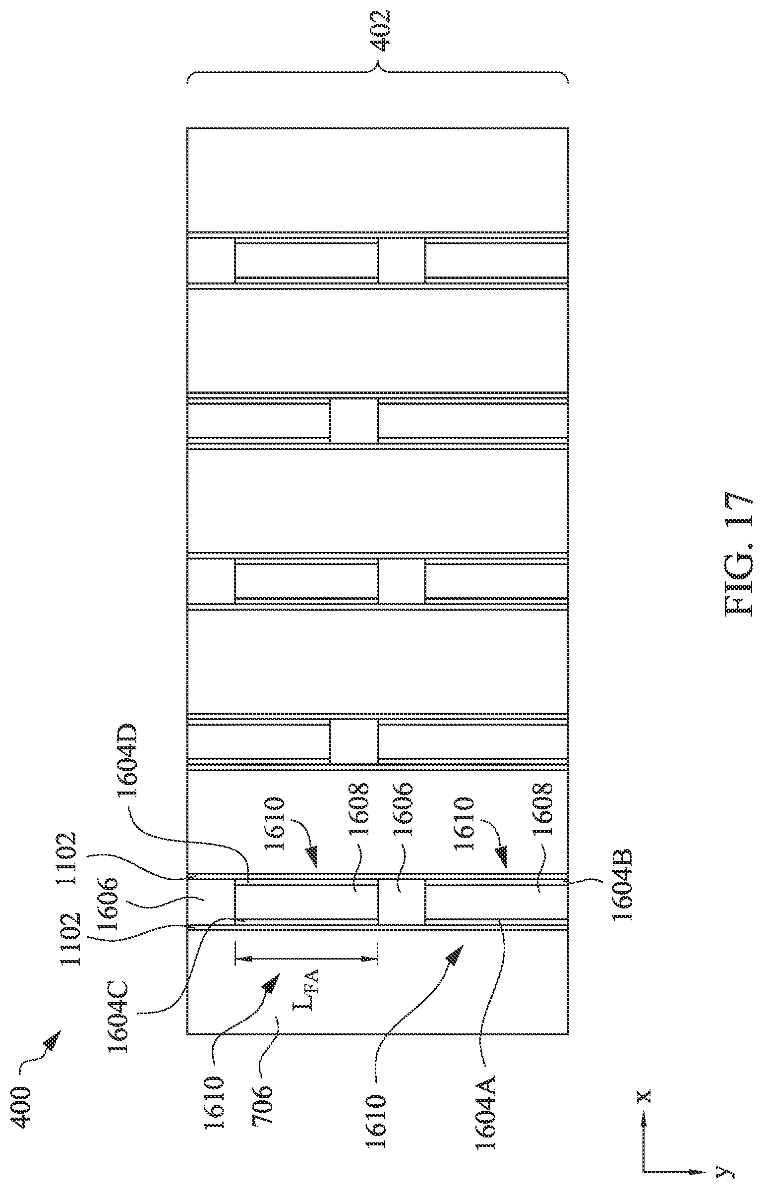 Patent US12101938 Figure 17 – Semiconductor memory devices and methods of manufacturing thereof