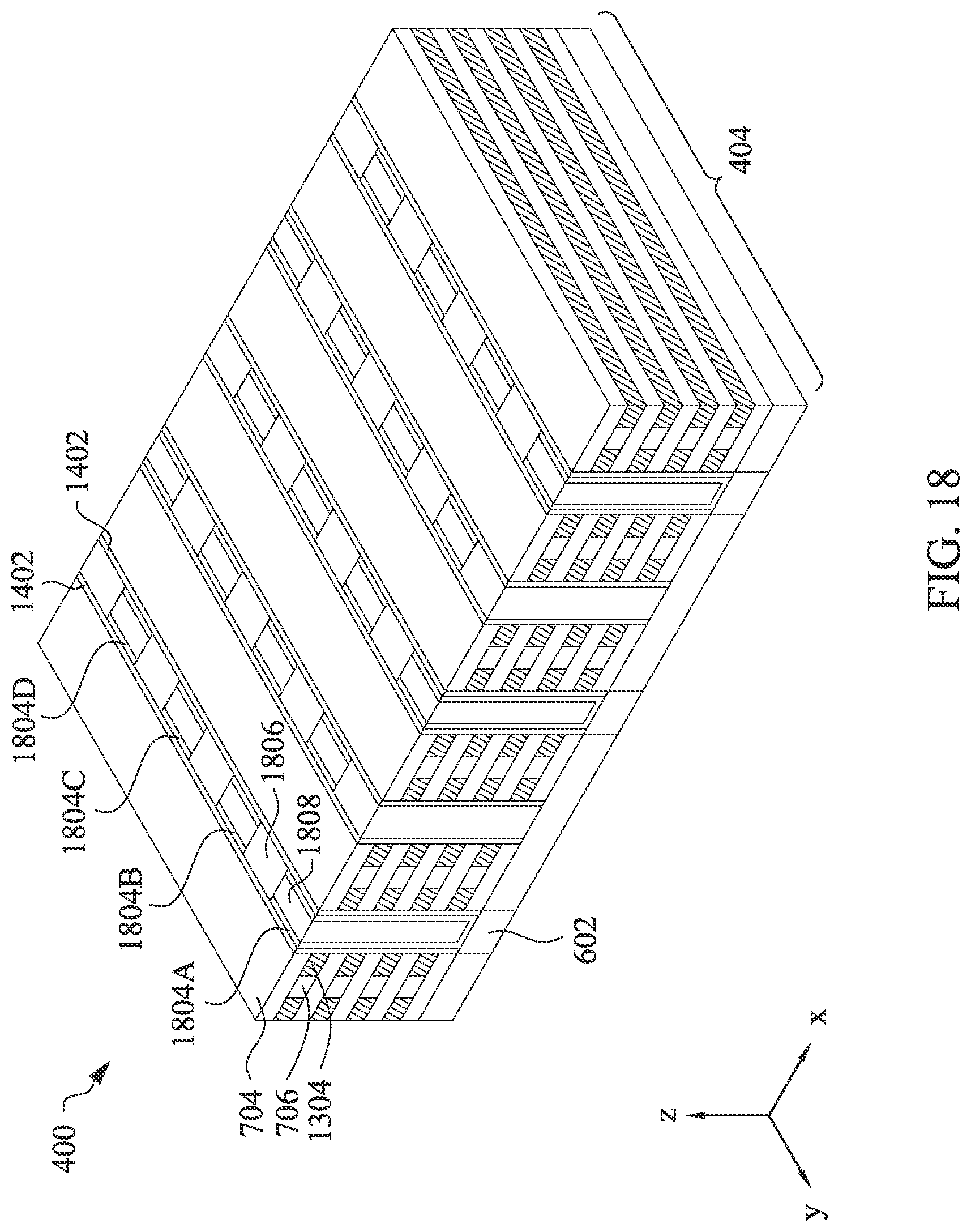 Patent US12101938 Figure 18 – Semiconductor memory devices and methods of manufacturing thereof
