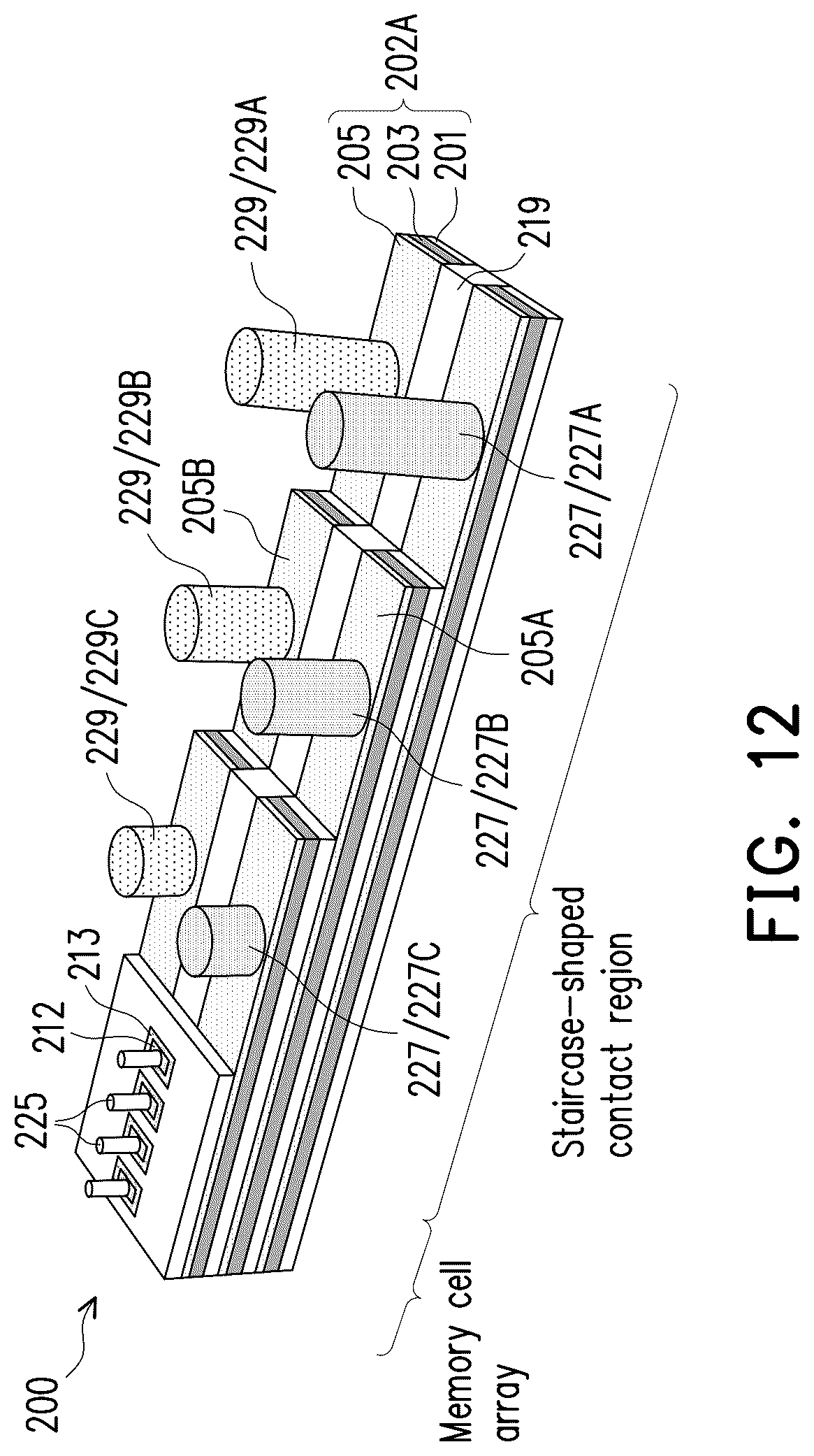 Patent US12101939 Figure 14 – Three-dimensional memory device with ferroelectric material