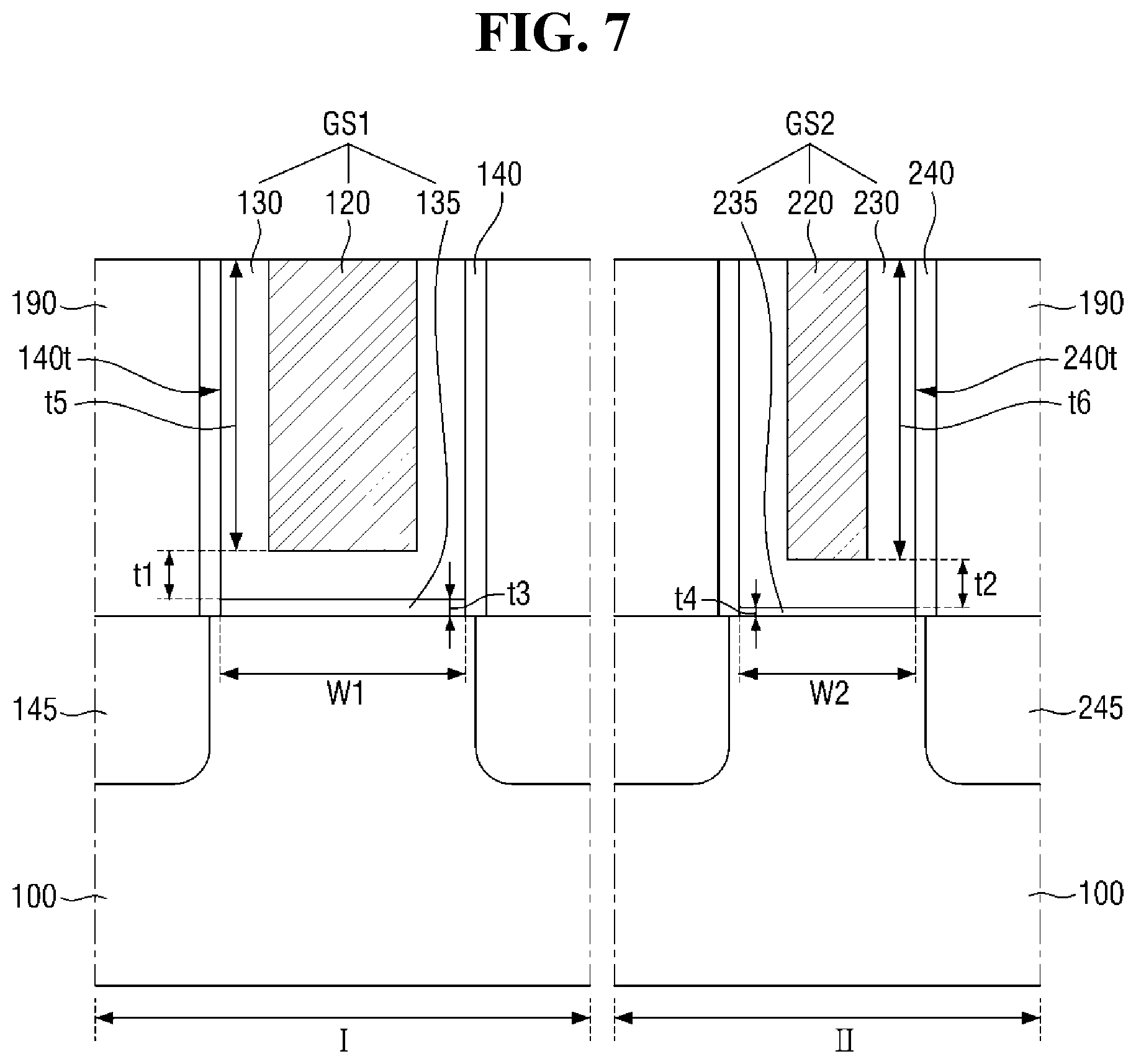 Patent US12101940 Figure 7 – Semiconductor device