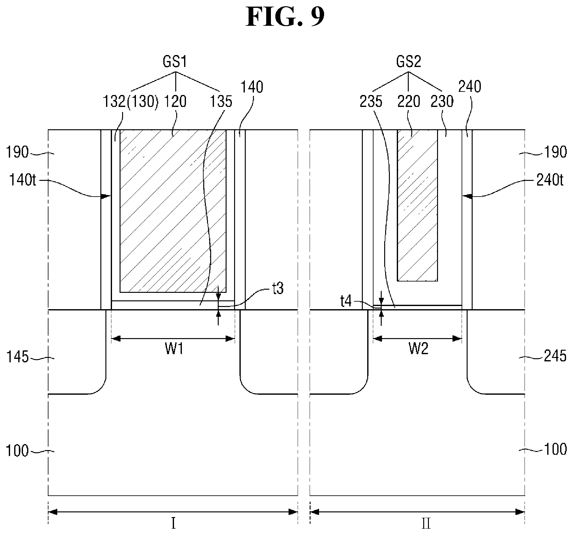 Patent US12101940 Figure 9 – Semiconductor device