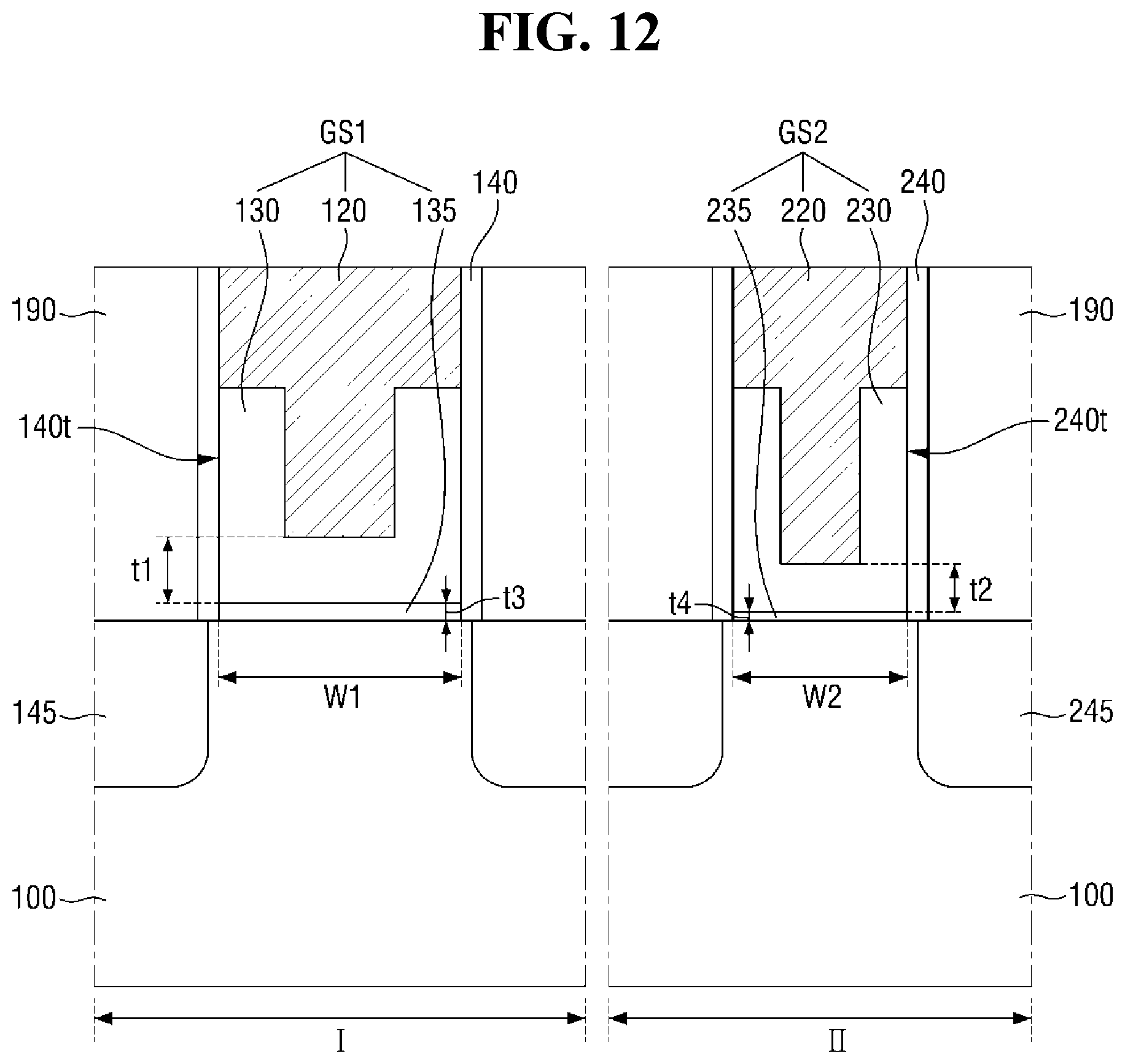 Patent US12101940 Figure 12 – Semiconductor device