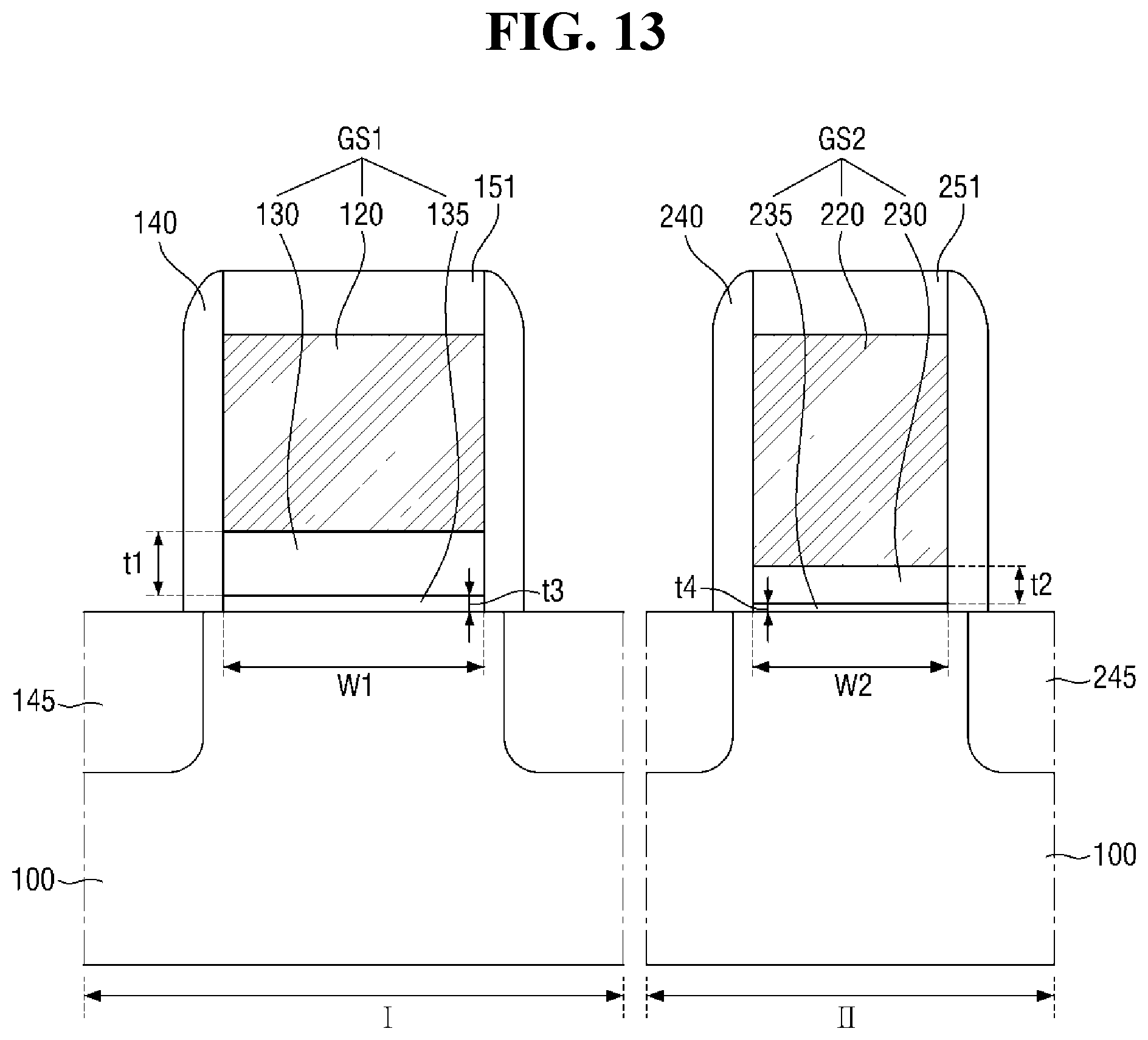 Patent US12101940 Figure 13 – Semiconductor device