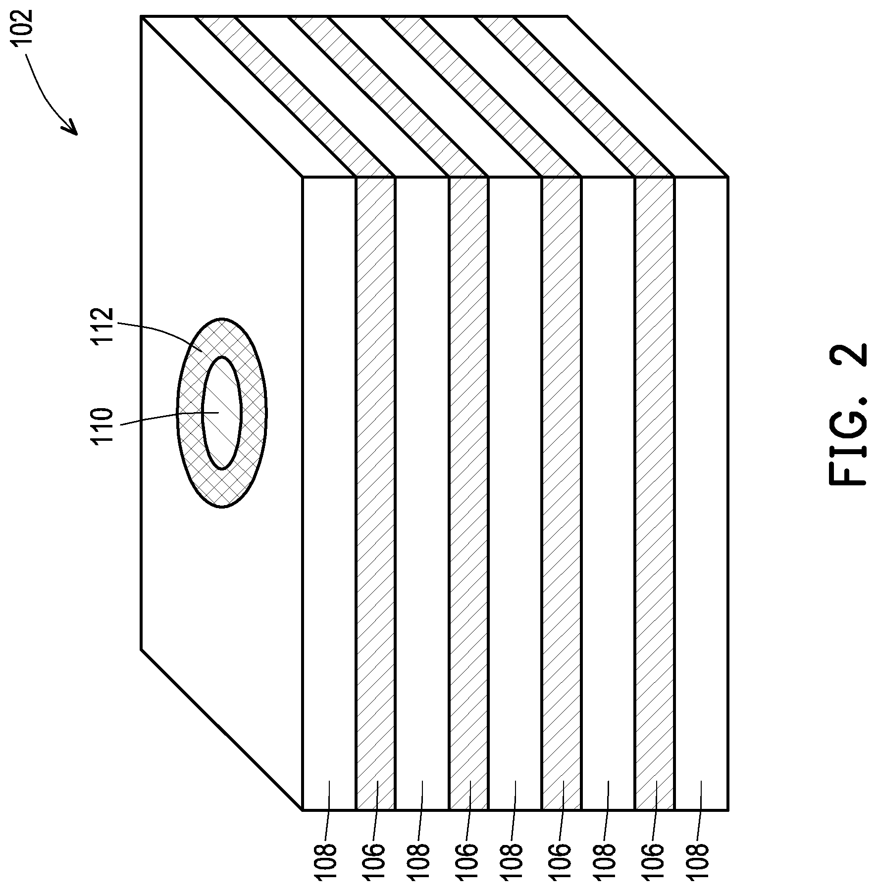 Patent US12101941 Figure 2 – Ferroelectric memory structure
