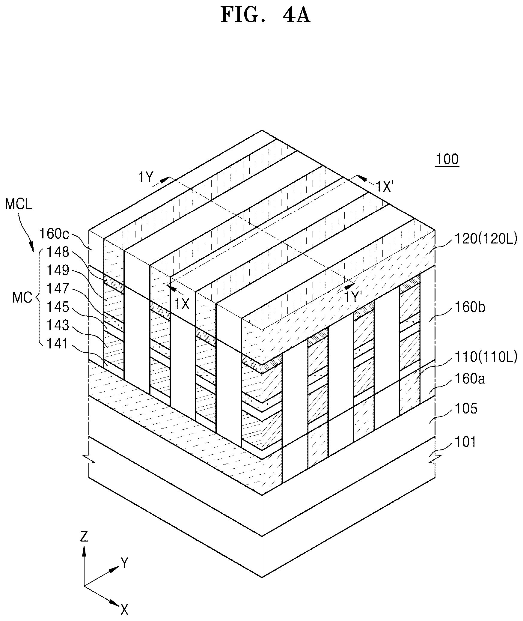Patent US12101942 Figure 5 – Semiconductor device including chalcogen compound and semiconductor apparatus including the same