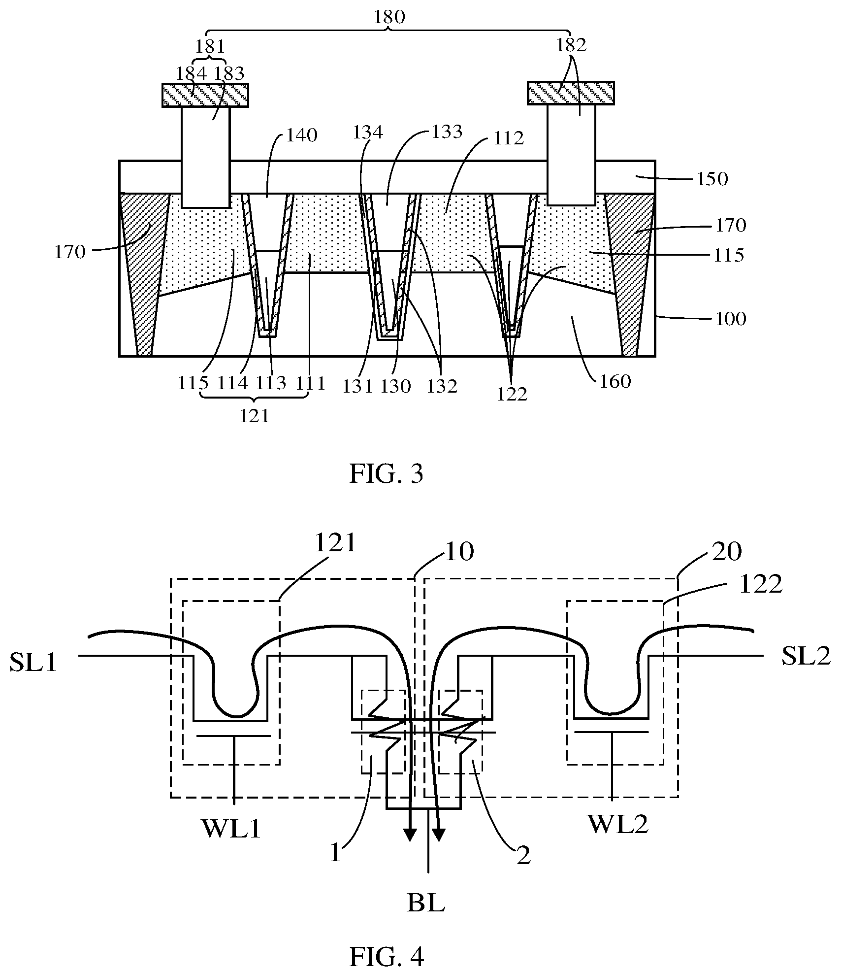 Patent US12101943 Figure 2 – Semiconductor structure and fabrication method thereof