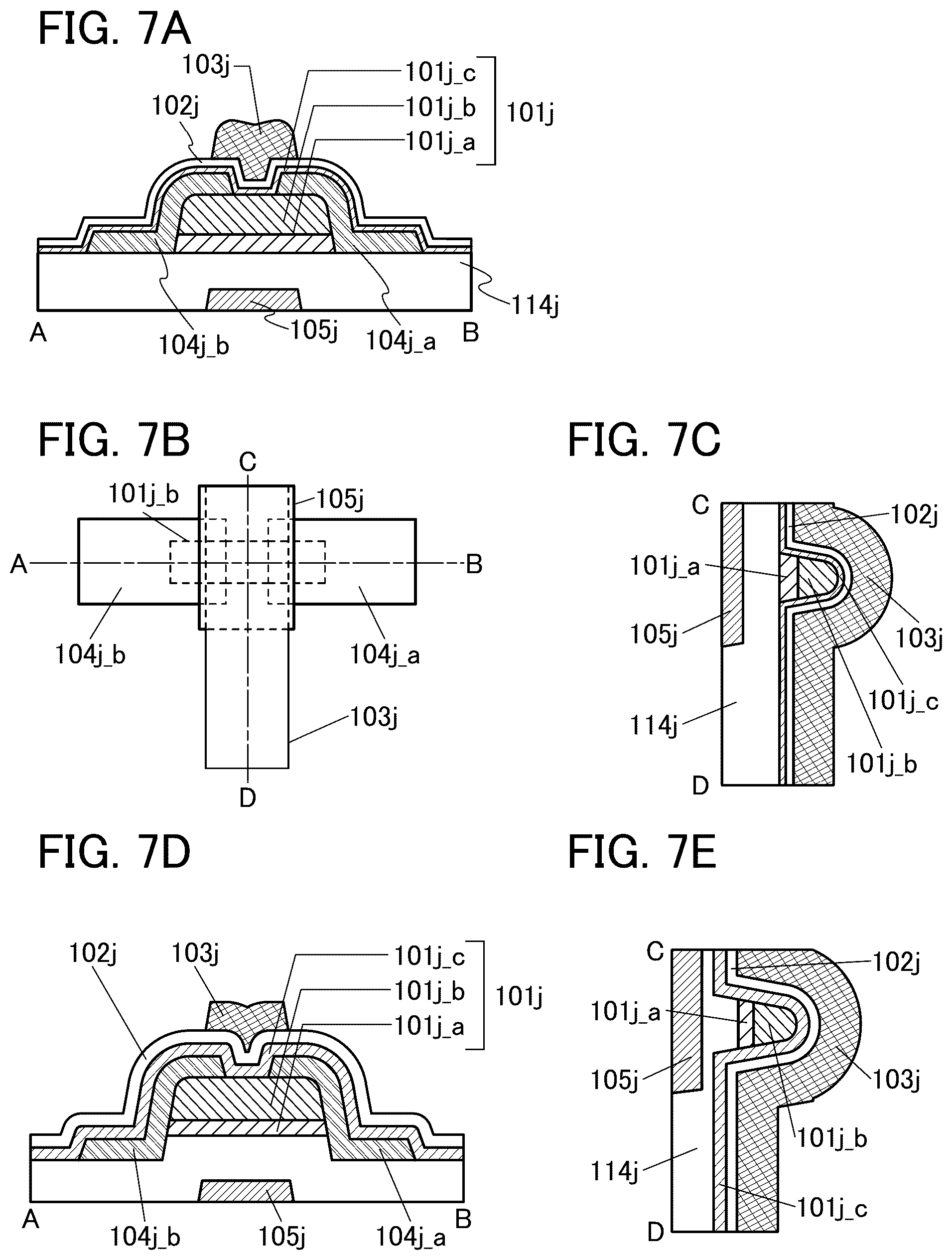 Patent US12101945 Figure 7 – Semiconductor device
