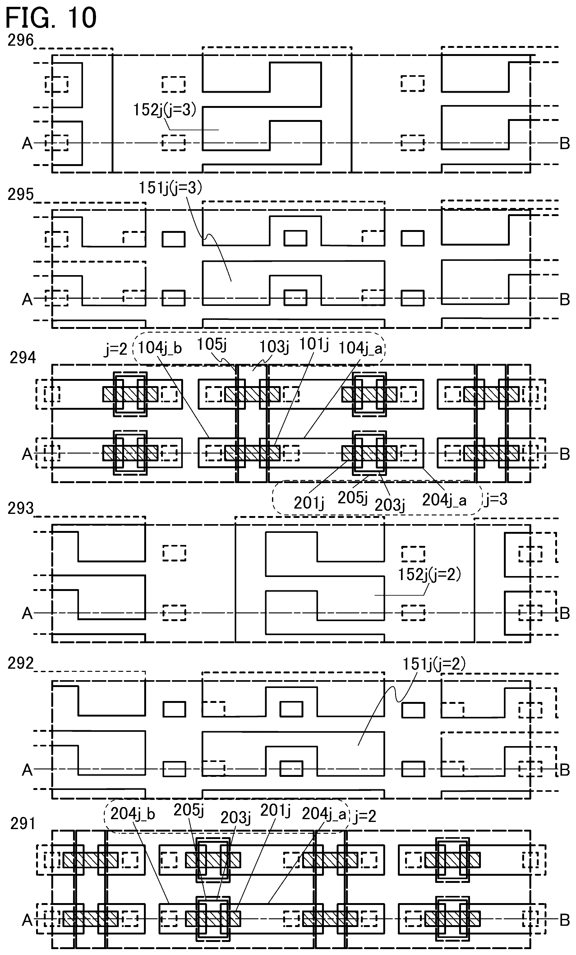 Patent US12101945 Figure 10 – Semiconductor device