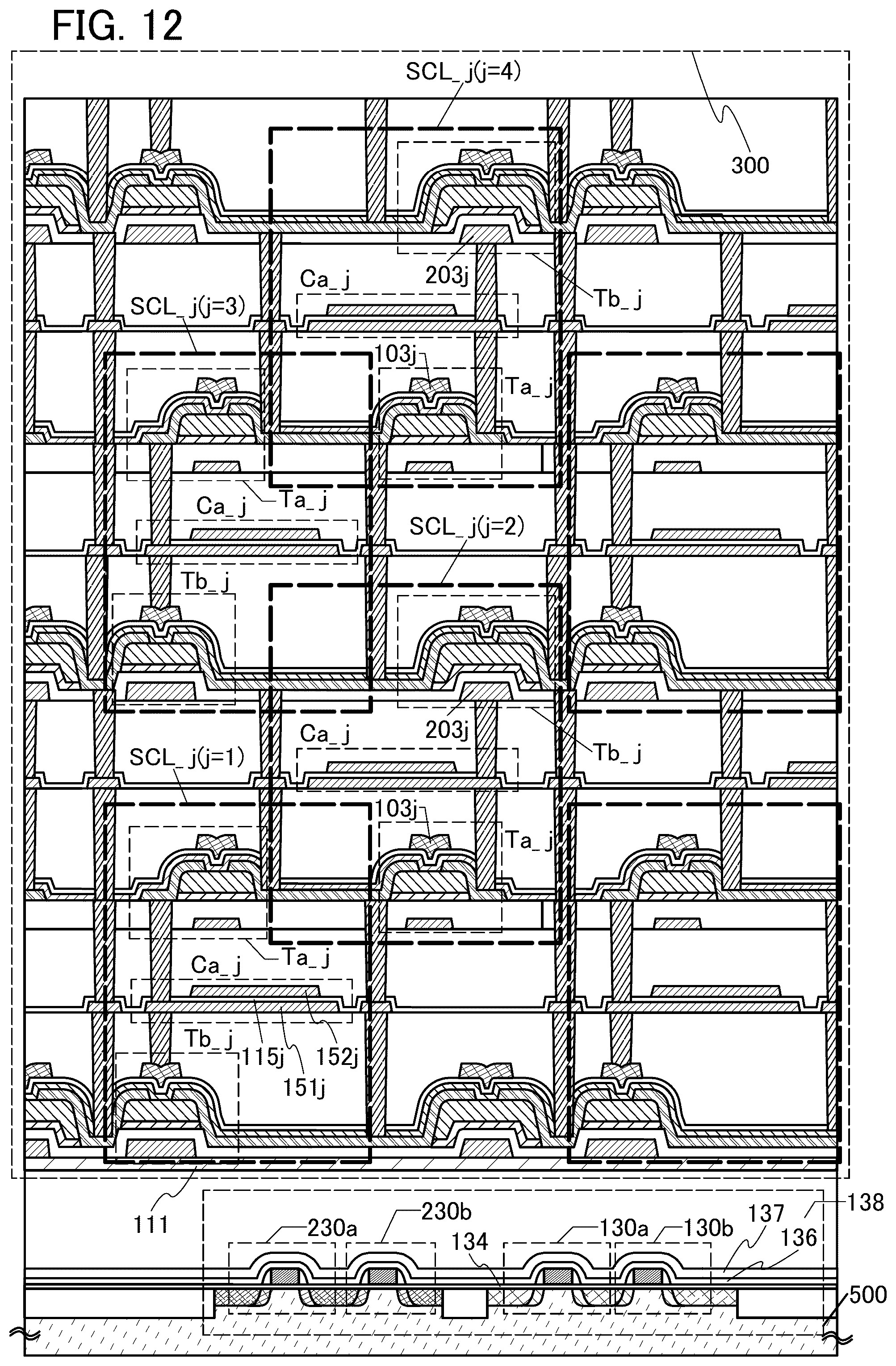 Patent US12101945 Figure 12 – Semiconductor device