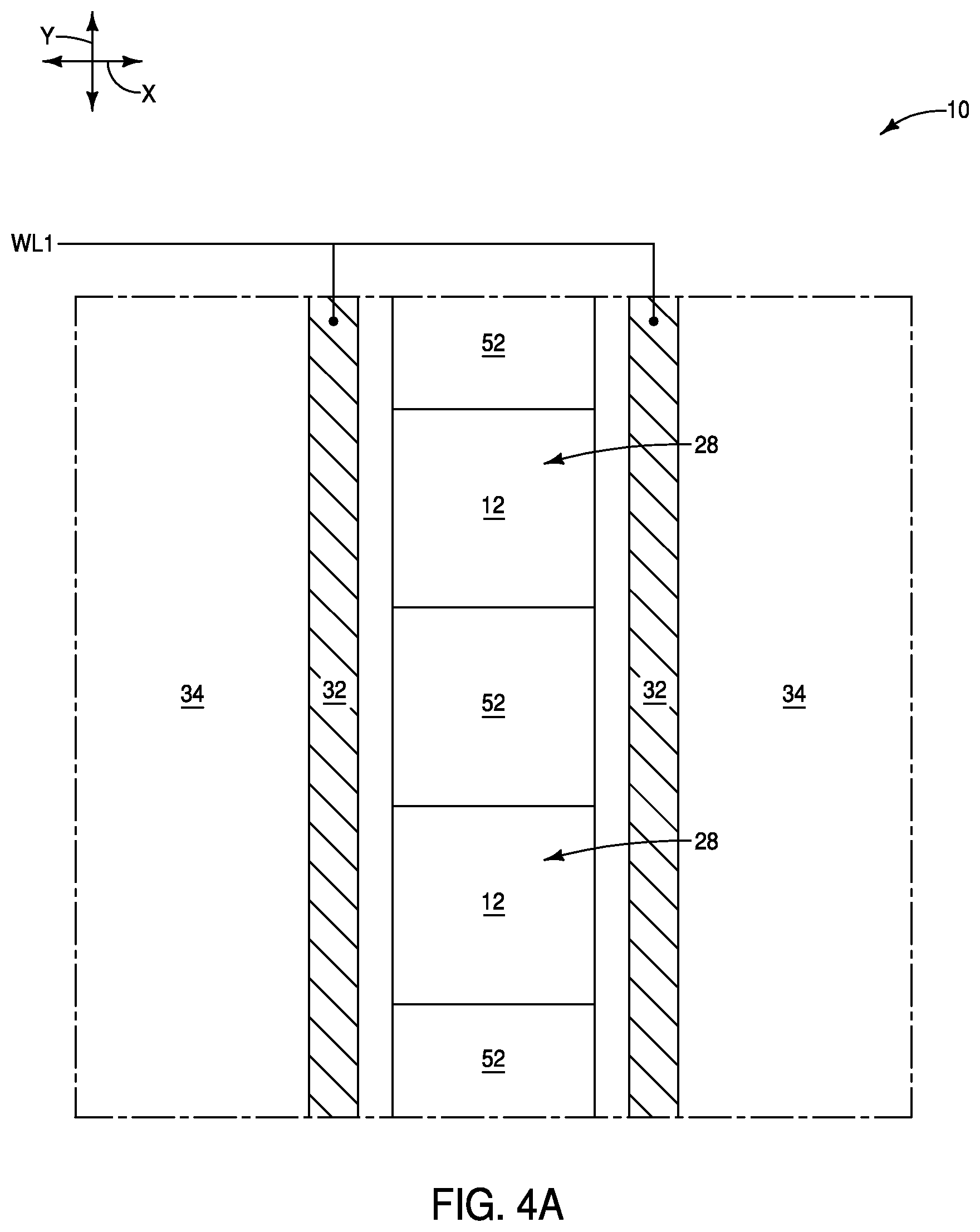 Patent US12101946 Figure 5 – Integrated assemblies comprising hydrogen diffused within two or more different semiconductor materials, and methods of forming integrated assemblies