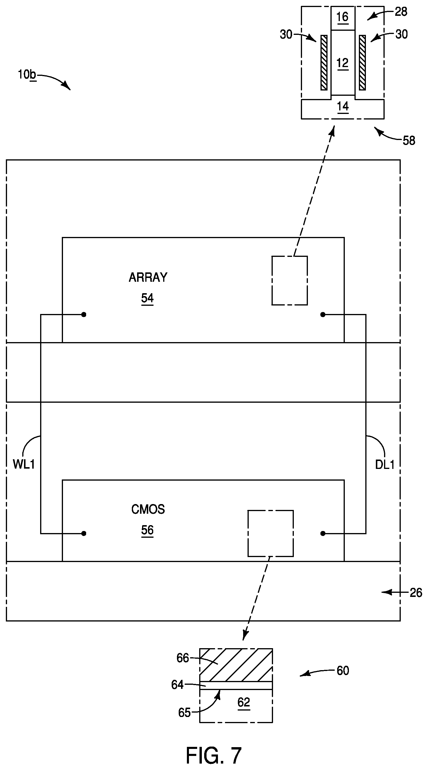 Patent US12101946 Figure 8 – Integrated assemblies comprising hydrogen diffused within two or more different semiconductor materials, and methods of forming integrated assemblies