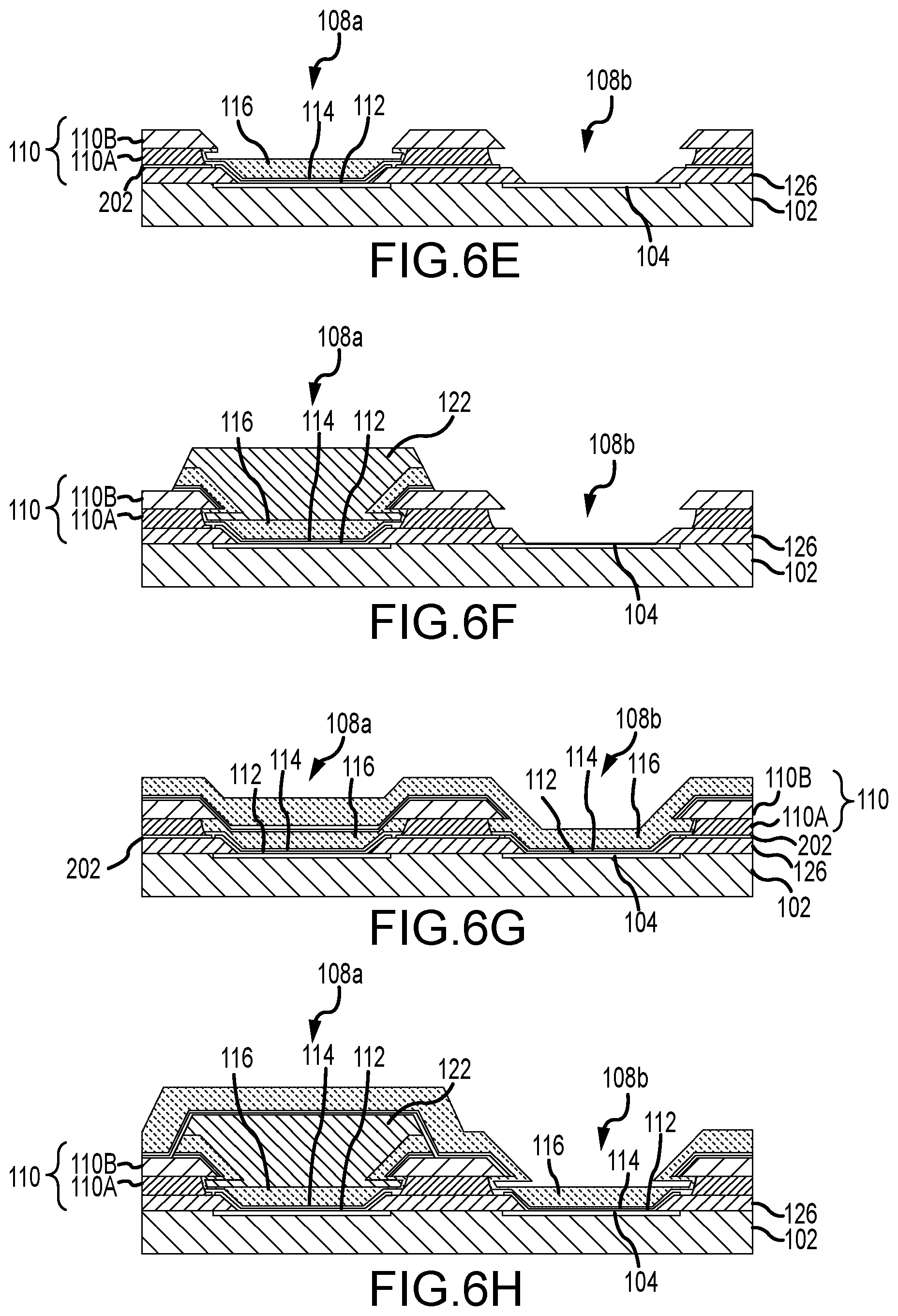Patent US12101947 Figure 8 – OLED anode structures including amorphous transparent conducting oxides and OLED processing method comprising the same