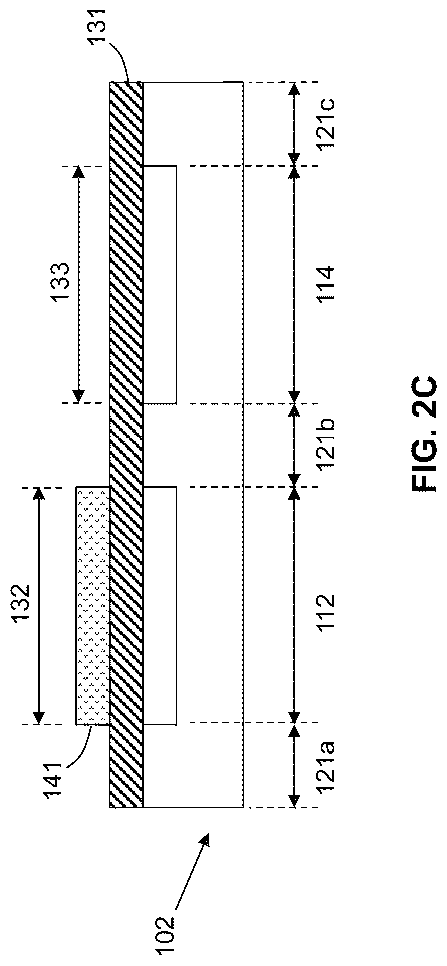 Patent US12101954 Figure 3 – Device including a conductive coating disposed over emissive regions and method therefore