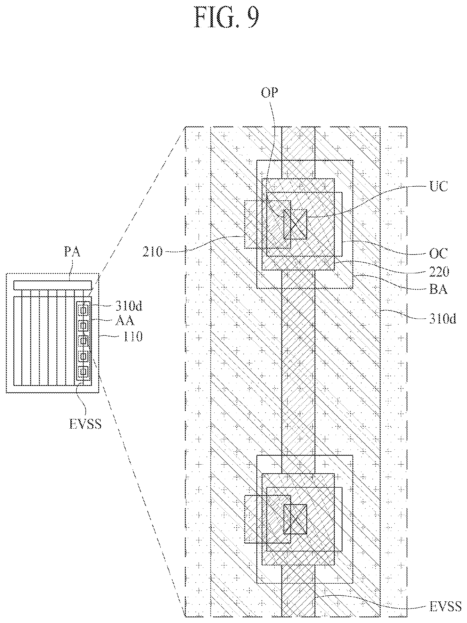 Patent US12101955 Figure 9 – Light emitting display device