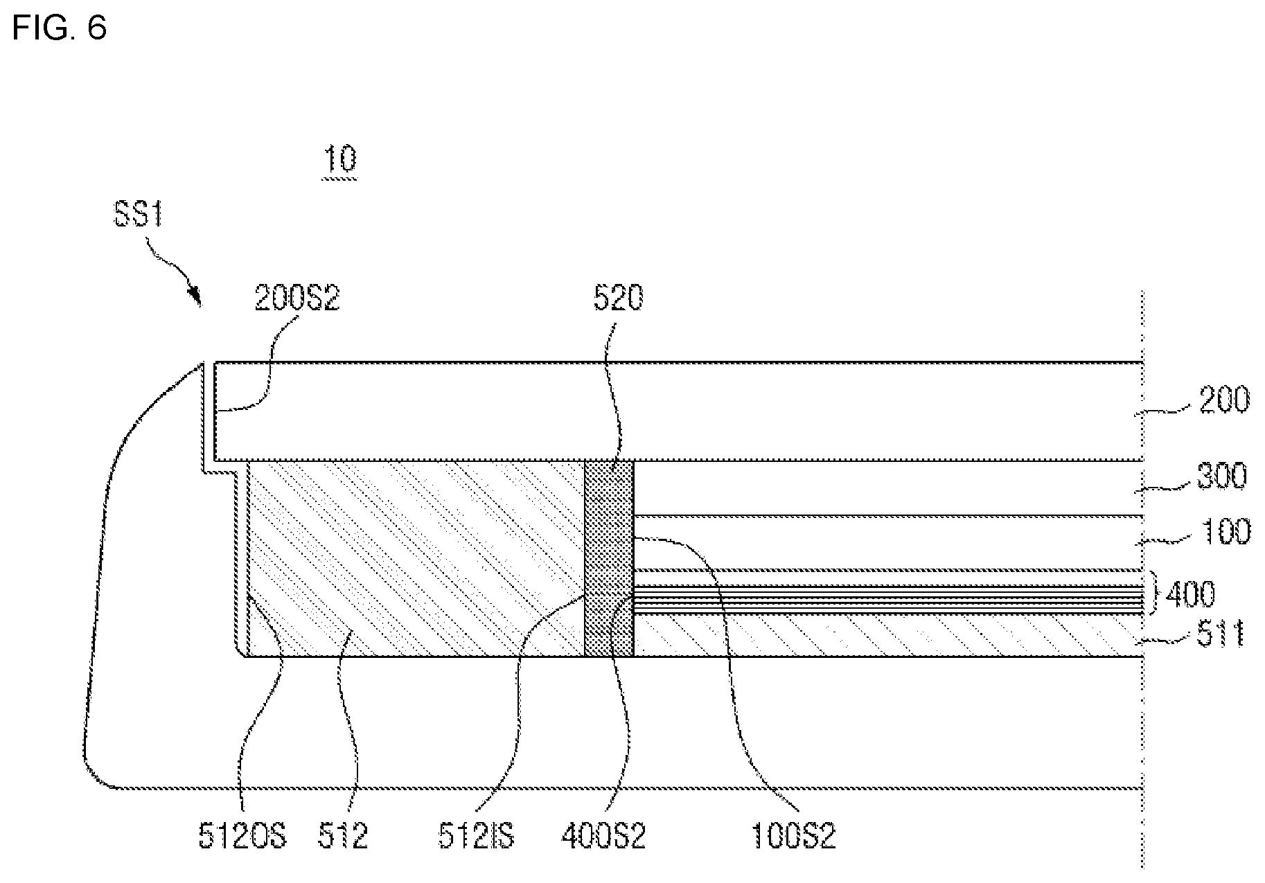 Patent US12101956 Figure 6 – Display device