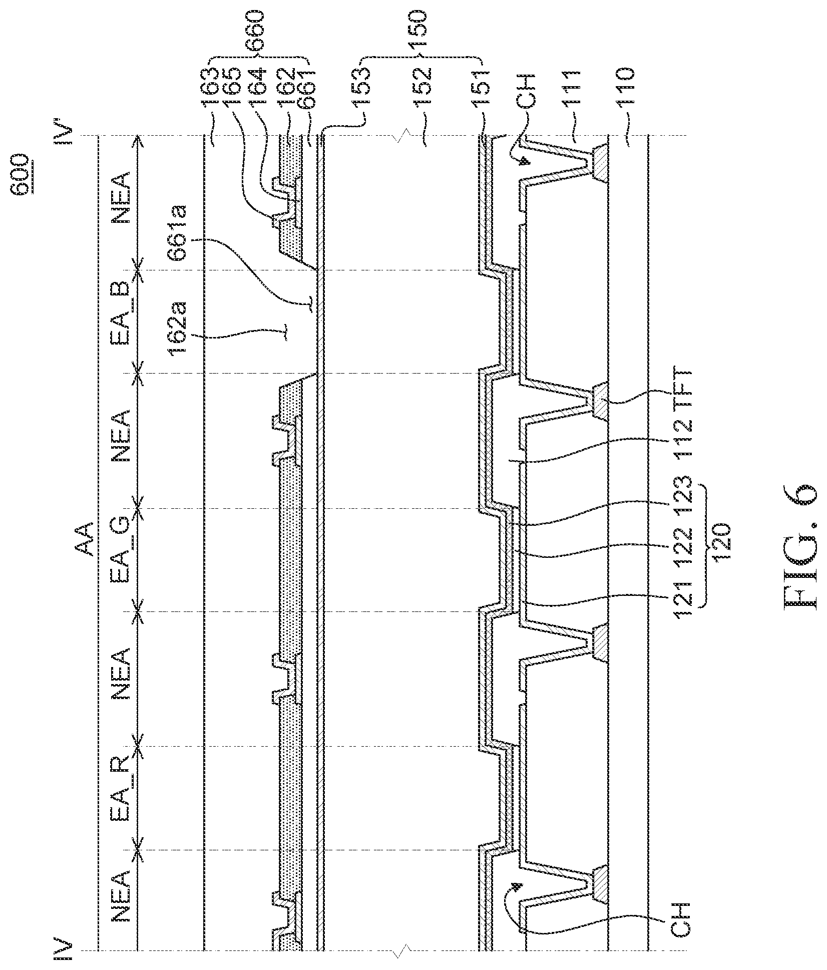 Patent US12101960 Figure 6 – Display apparatus