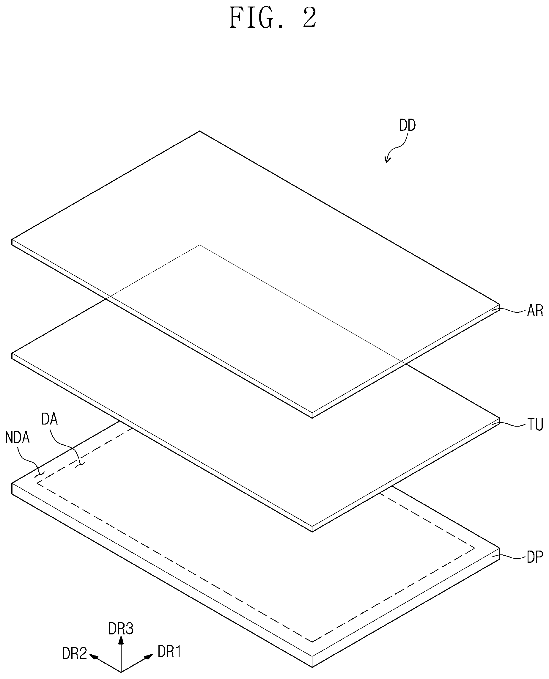 Patent US12101962 Figure 2 – Display device