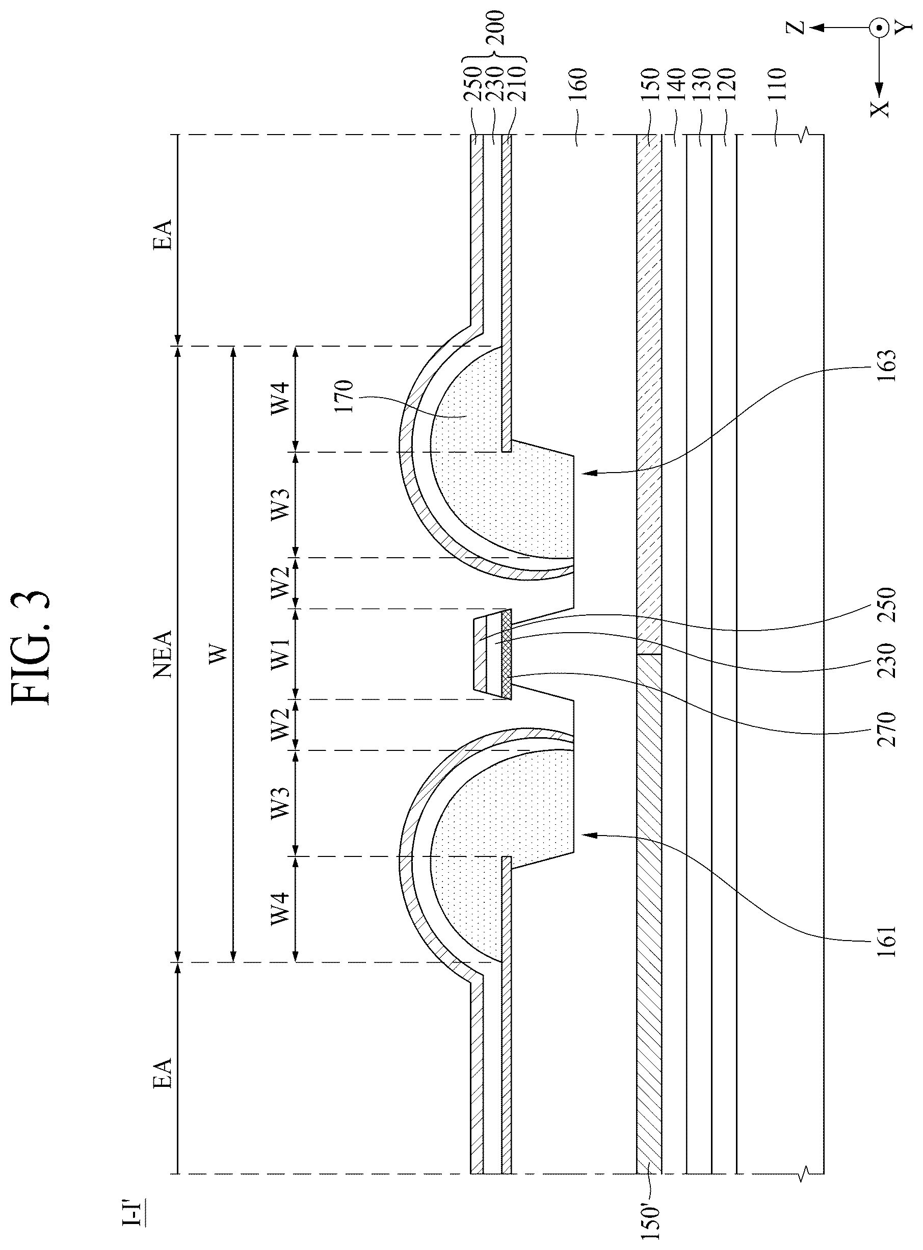 Patent US12101964 Figure 3 – Electroluminescence display apparatus