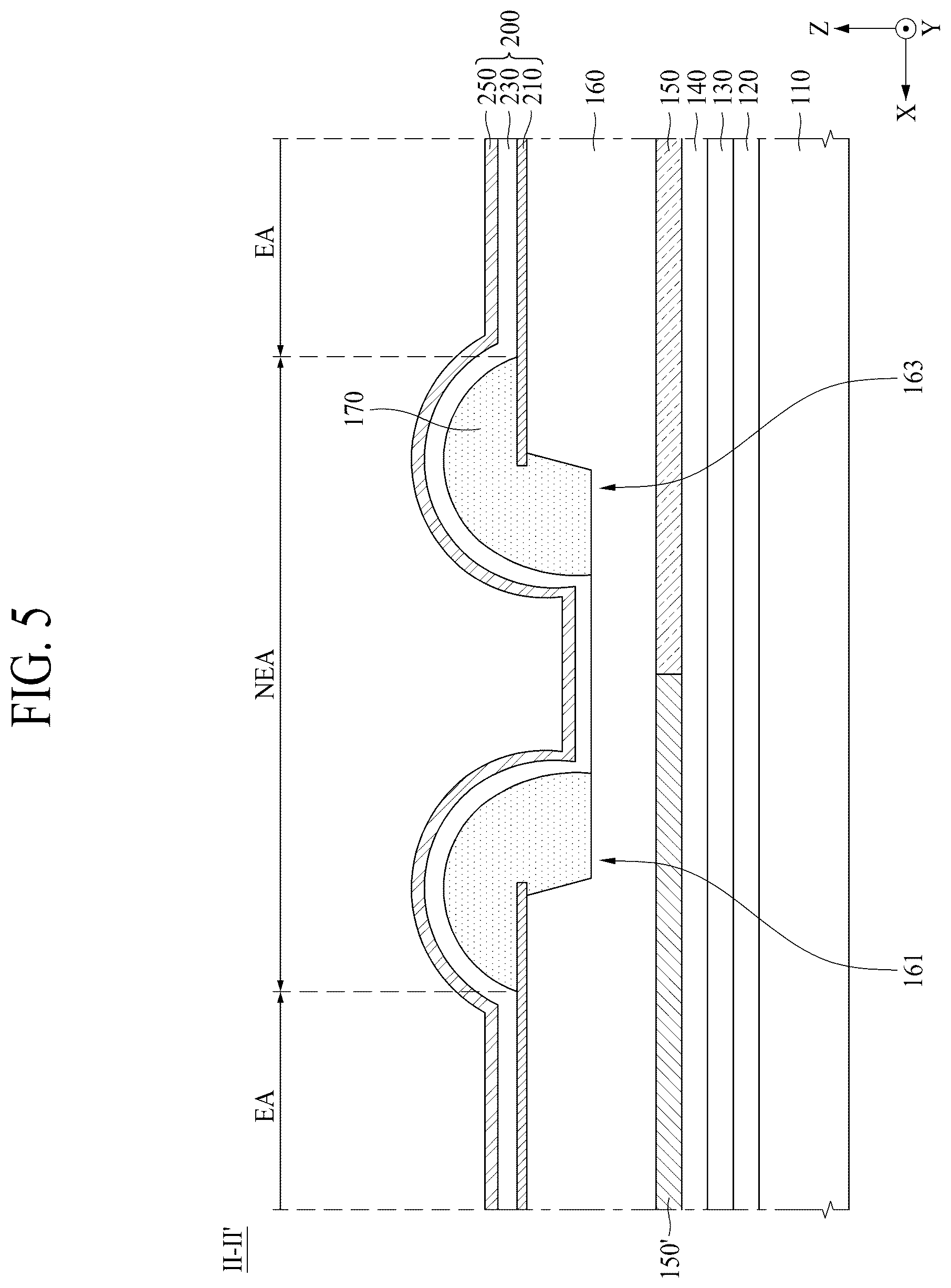 Patent US12101964 Figure 5 – Electroluminescence display apparatus