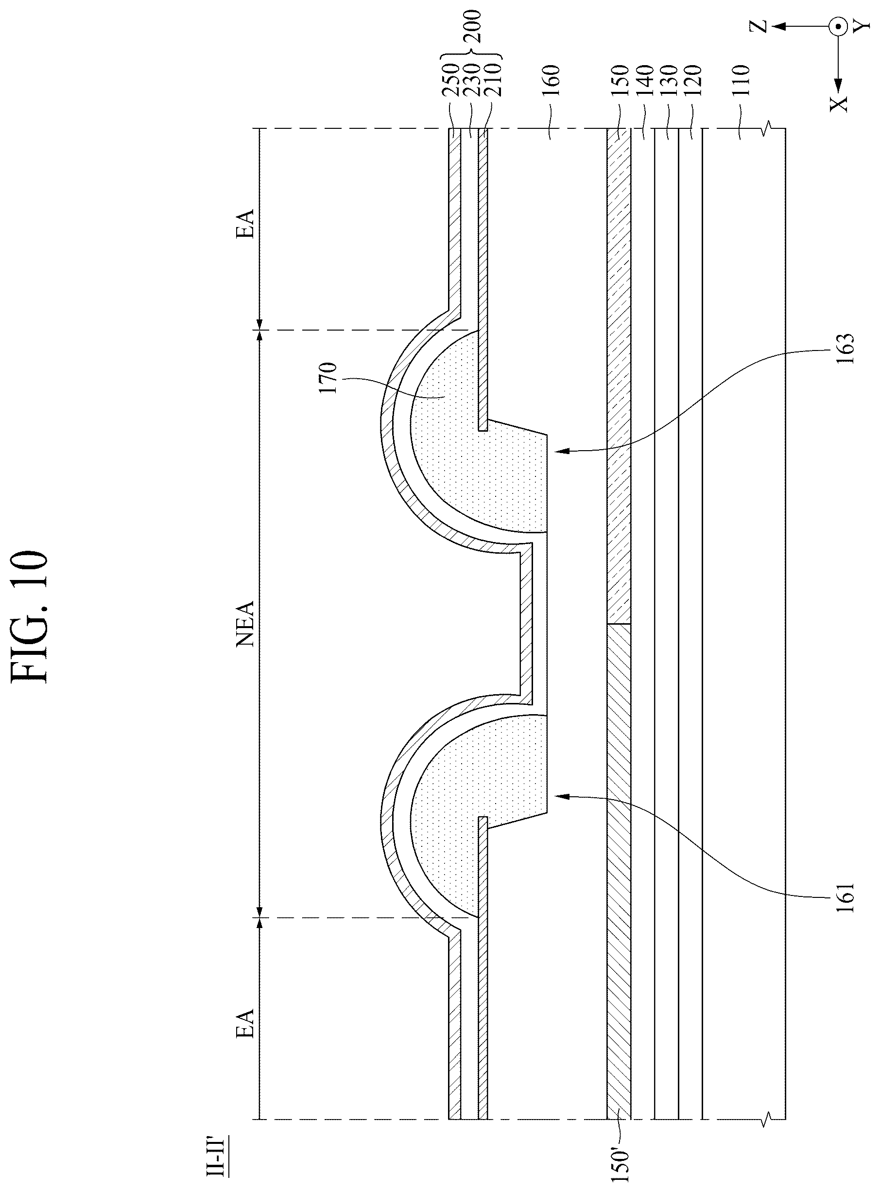 Patent US12101964 Figure 10 – Electroluminescence display apparatus