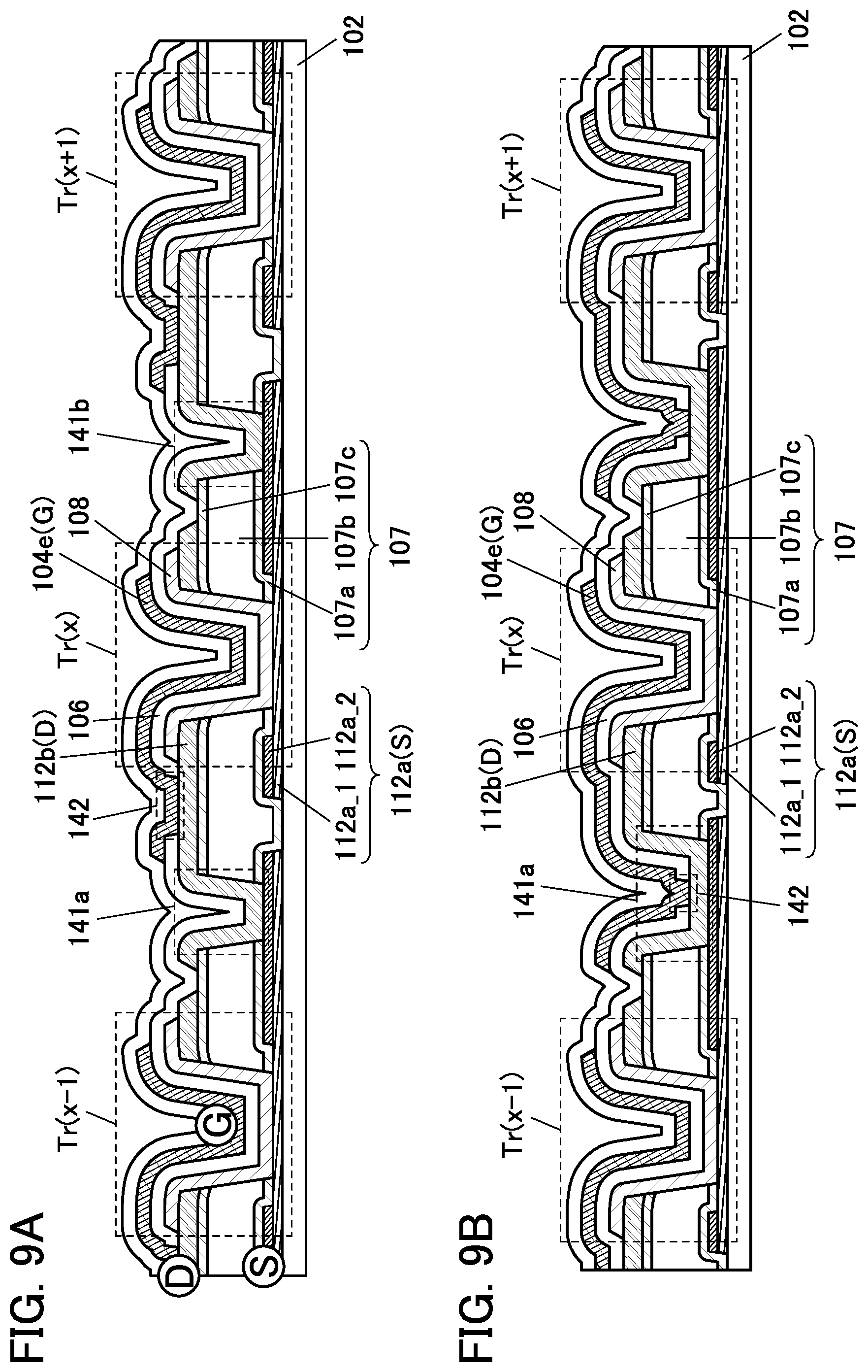 Patent US12101966 Figure 9 – Display device and electronic device