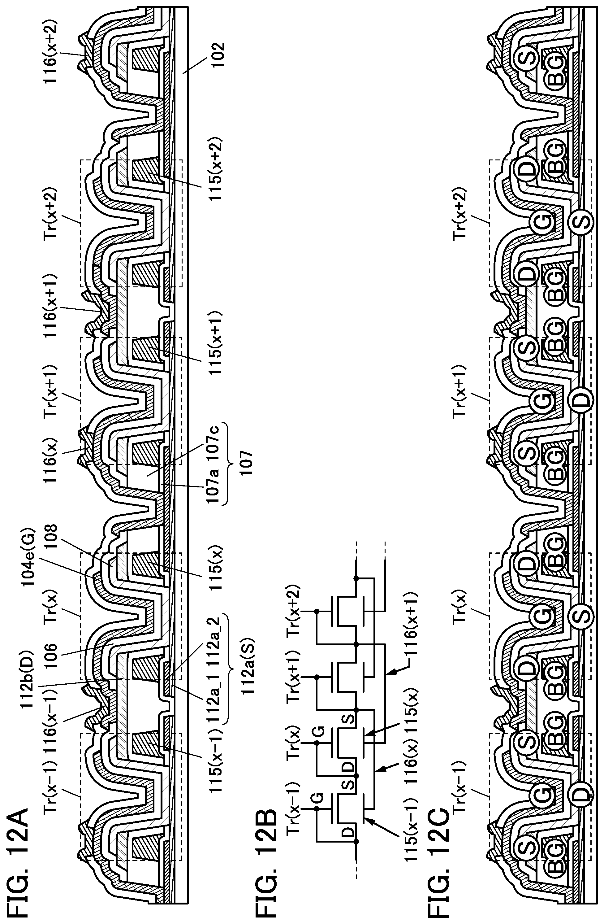 Patent US12101966 Figure 12 – Display device and electronic device