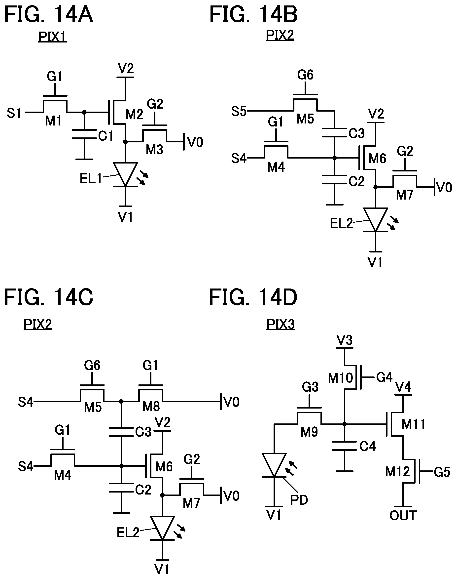 Patent US12101966 Figure 14 – Display device and electronic device
