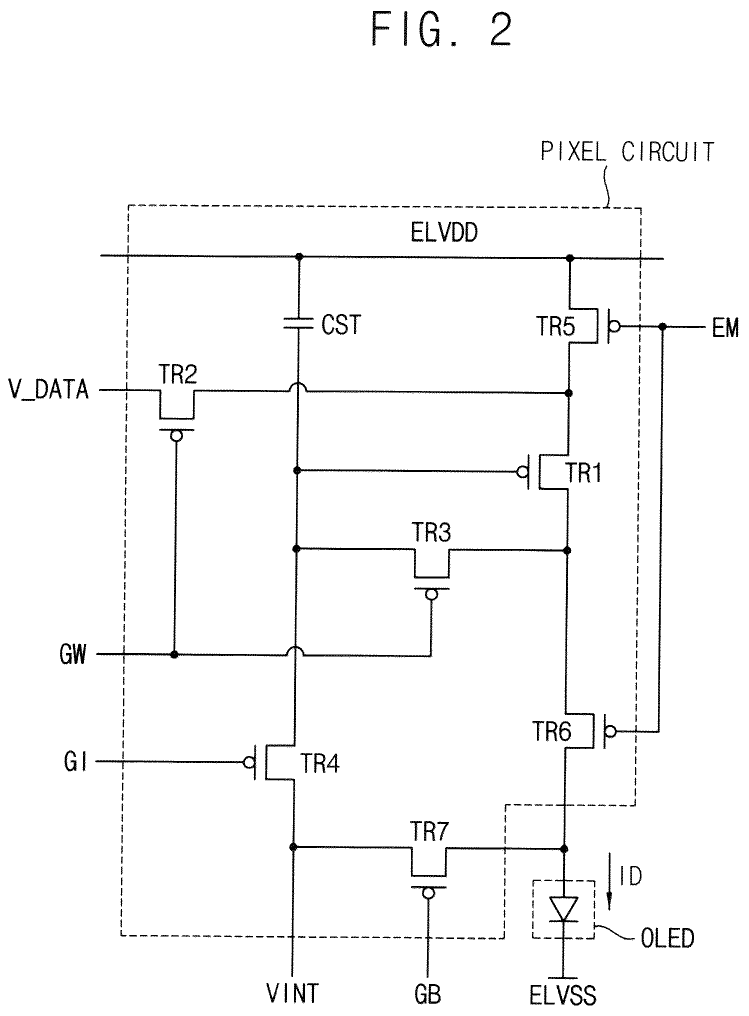 Patent US12101967 Figure 2 – Display device