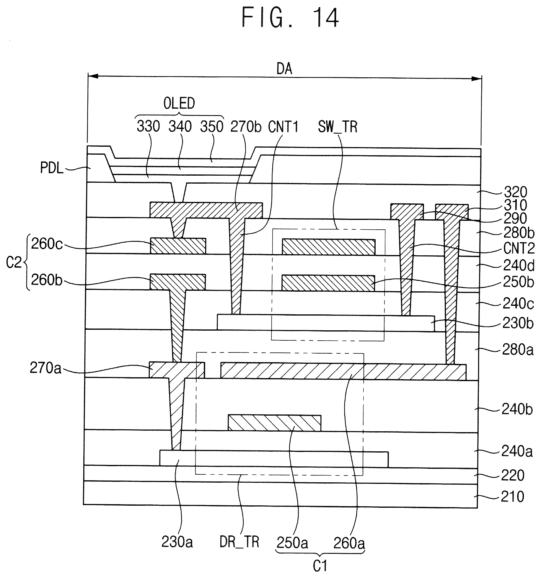 Patent US12101967 Figure 13 – Display device