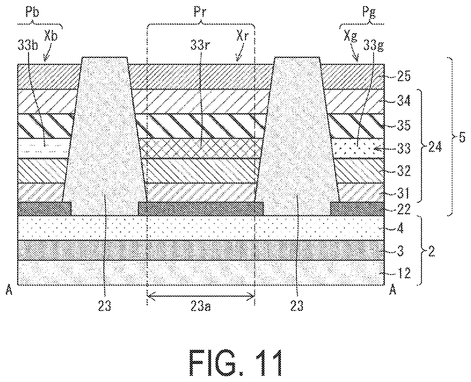 Patent US12101968 Figure 11 – Display device