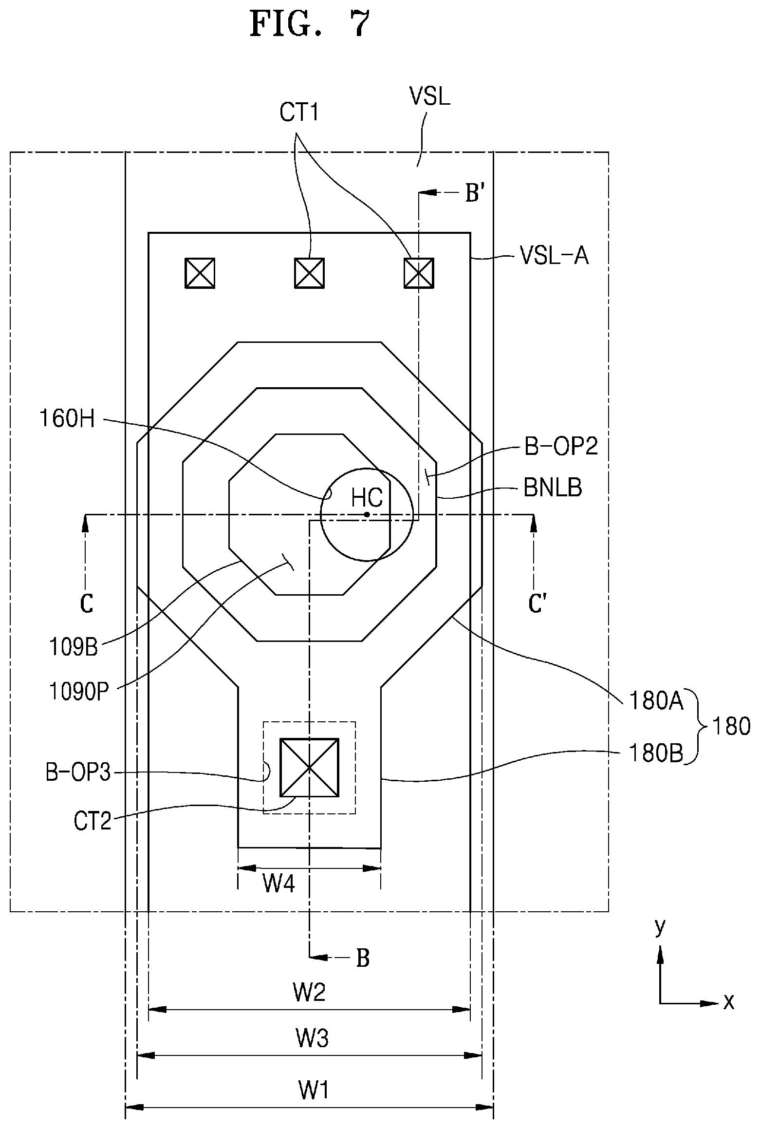 Patent US12101969 Figure 7 – Display device and method of manufacturing the same