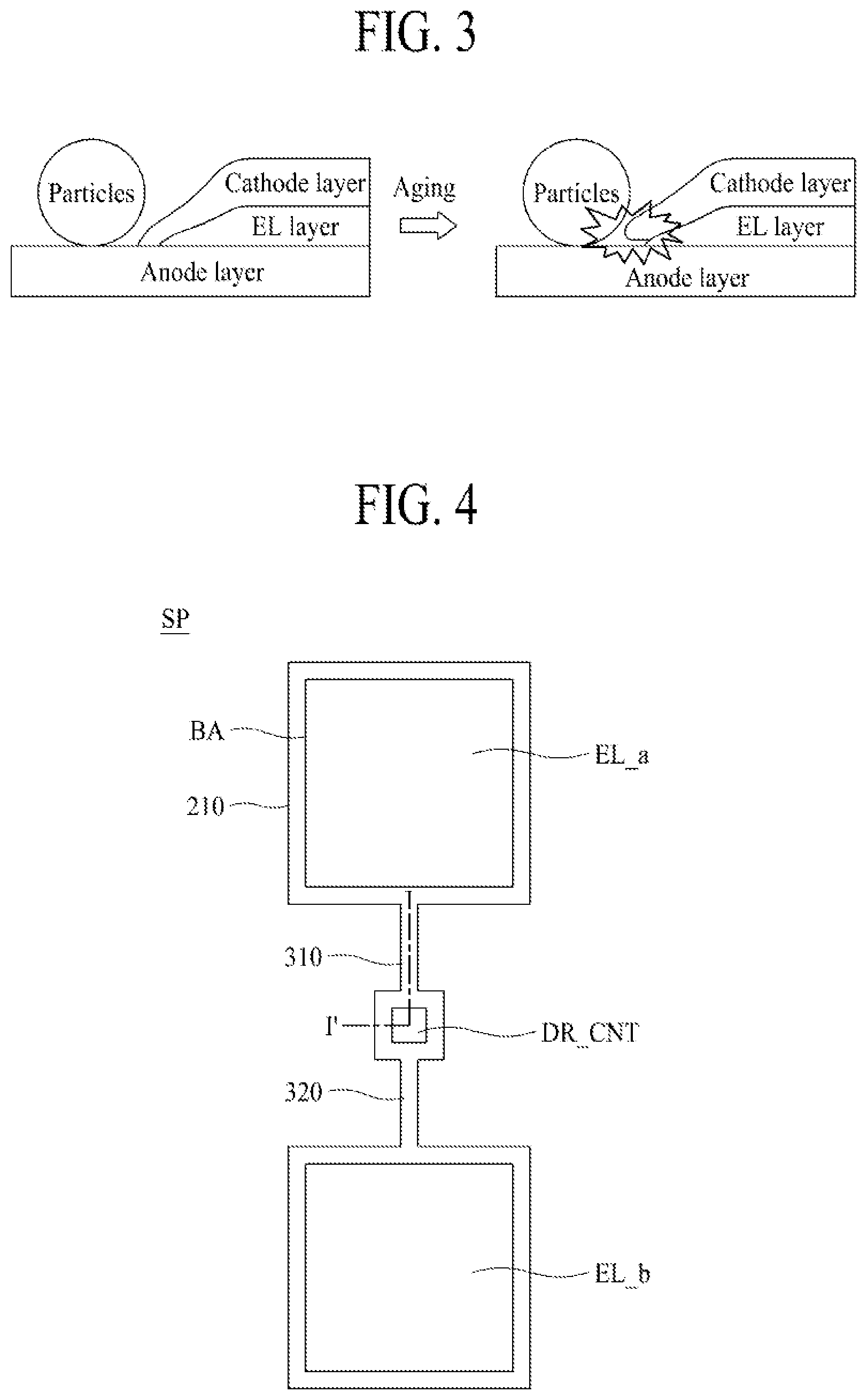 Patent US12101970 Figure 2 – Light emitting display device having repair structure