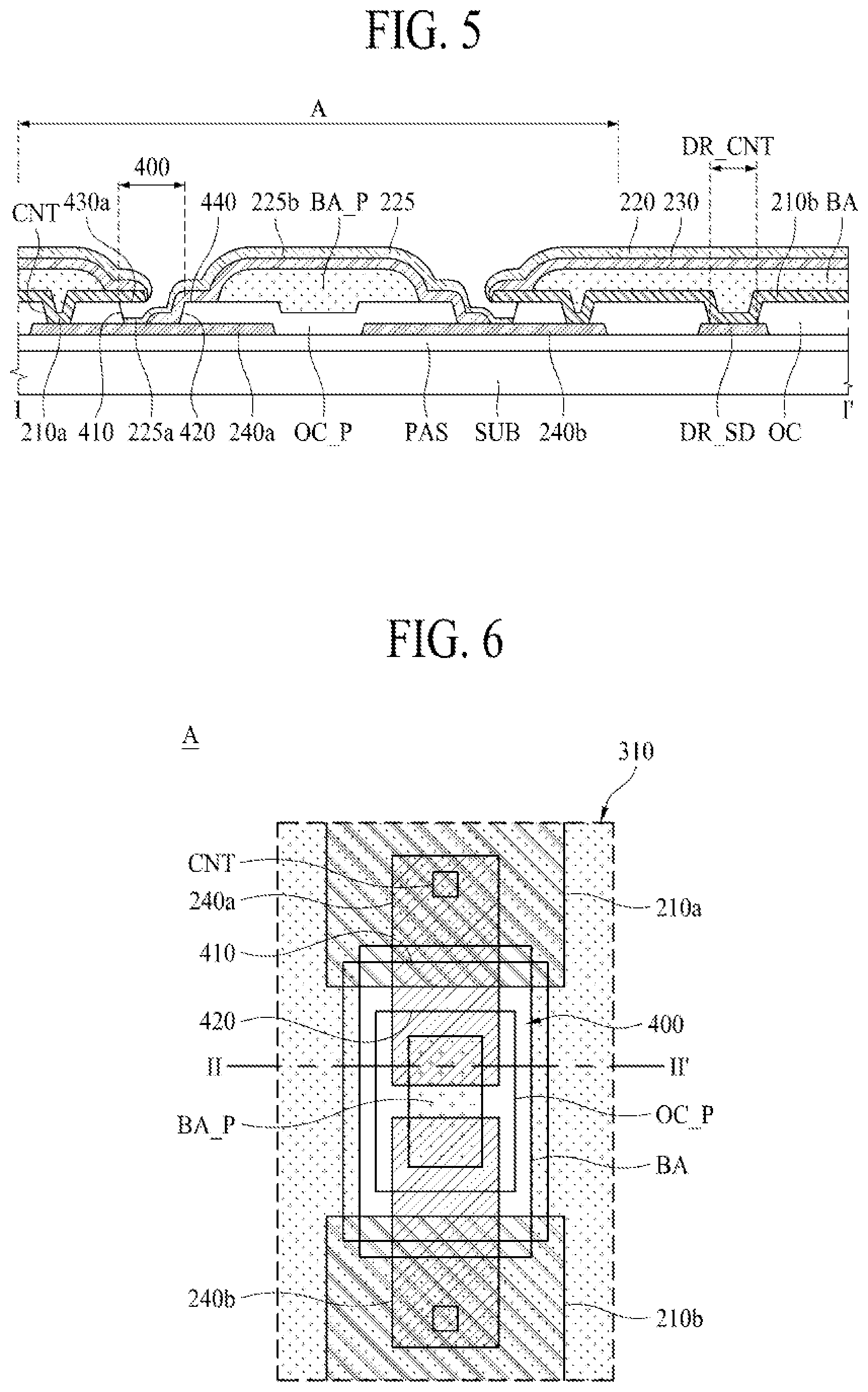 Patent US12101970 Figure 3 – Light emitting display device having repair structure
