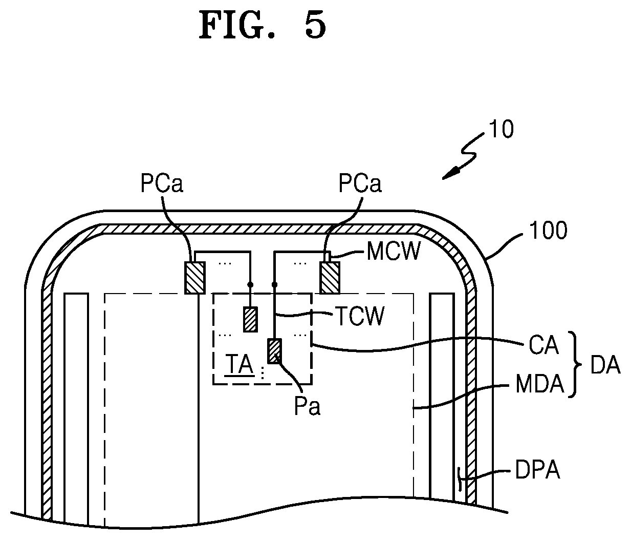 Patent US12101971 Figure 5 – Display apparatus and method of manufacturing the same