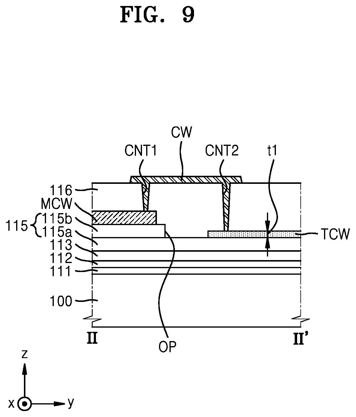Patent US12101971 Figure 9 – Display apparatus and method of manufacturing the same