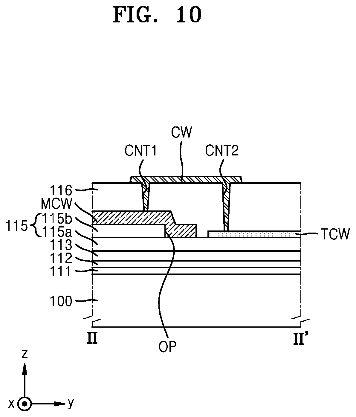 Patent US12101971 Figure 10 – Display apparatus and method of manufacturing the same